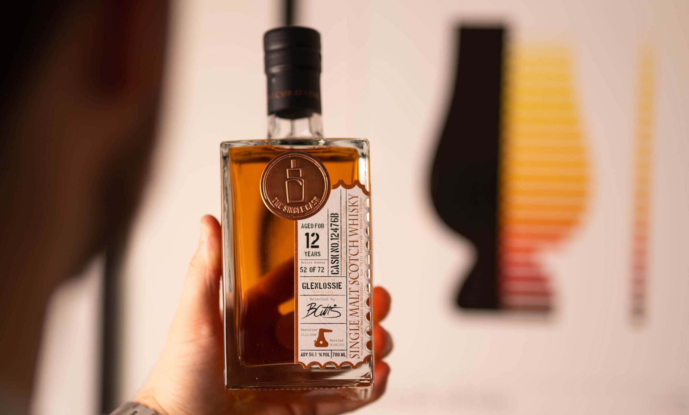 Glenlossie single cask scotch whisky