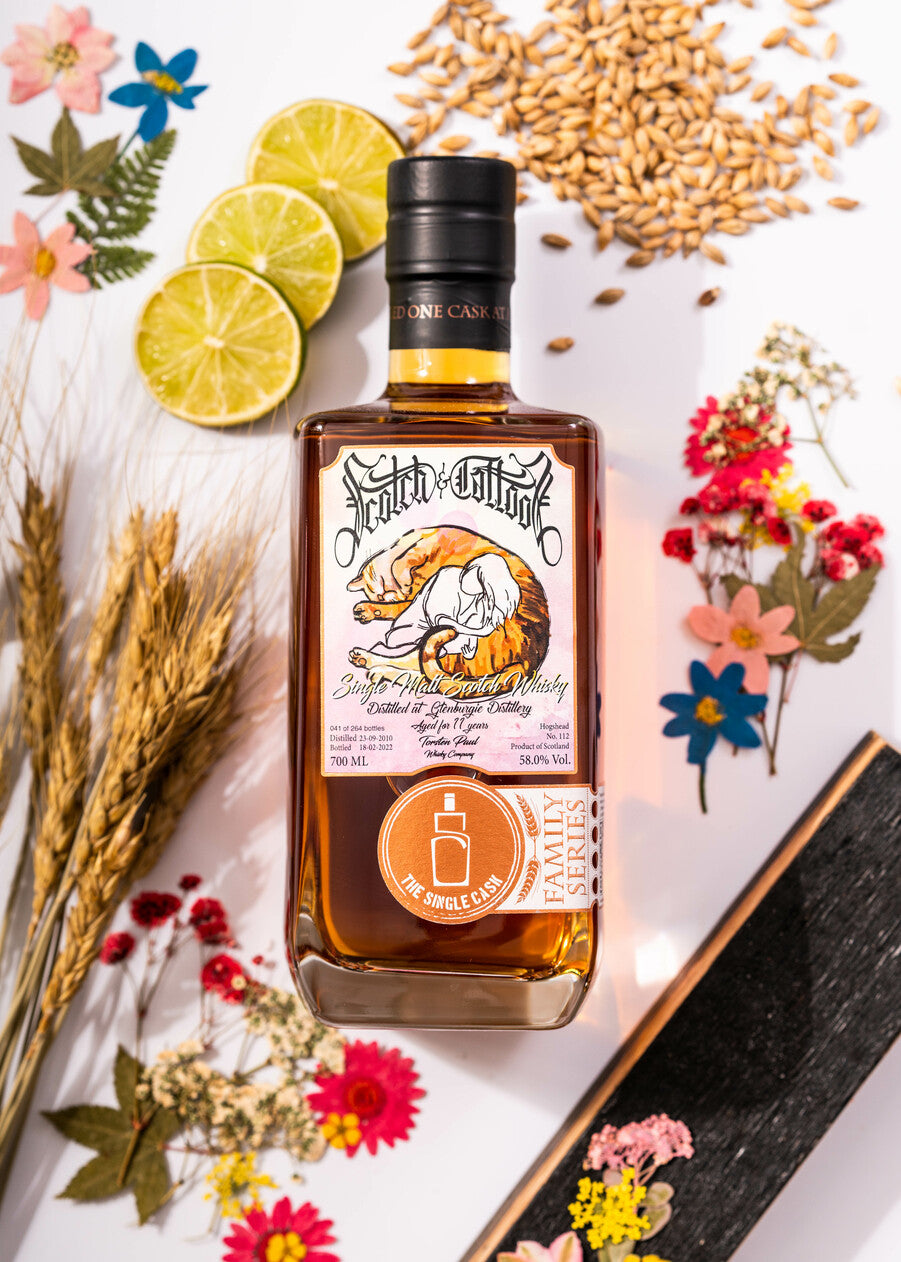 Glenburgie 11 year old single cask scotch whisky, cask 112, from The Single Cask
