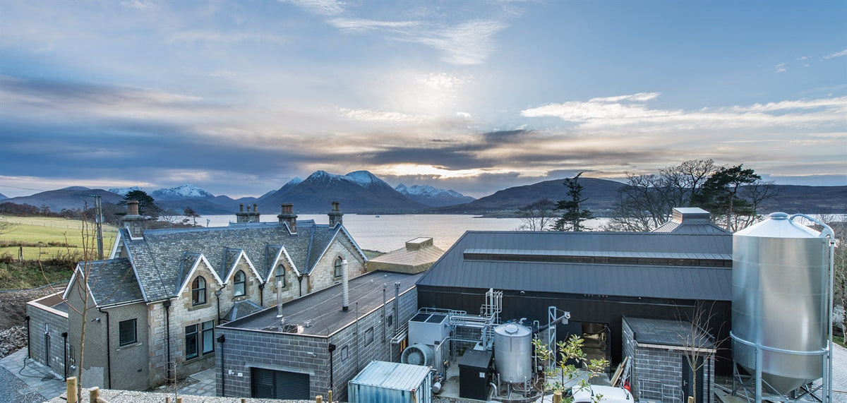 Isle of Raasay Distillery on the former Borodale House site