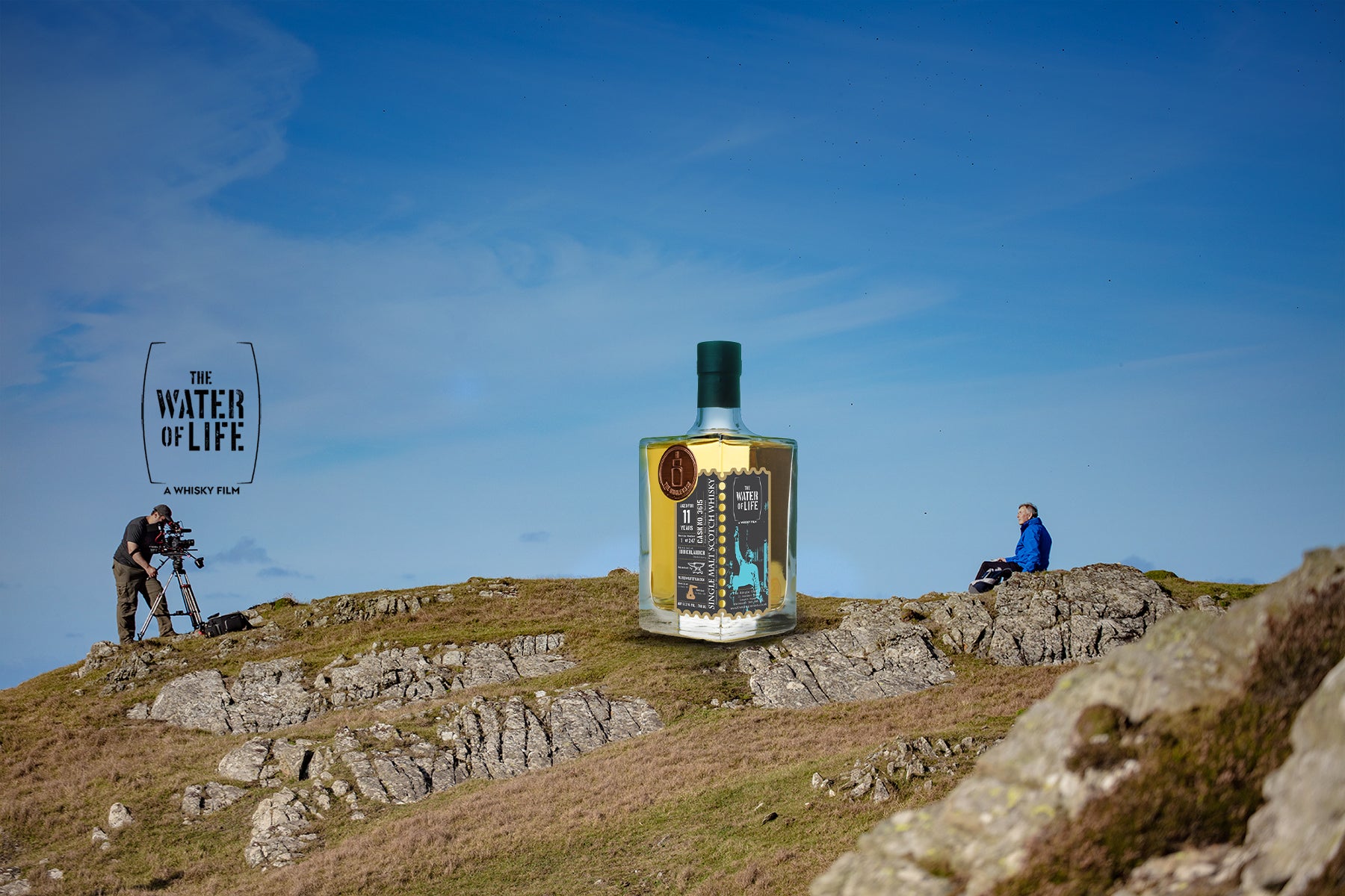 A special Water of Life Film bottling
