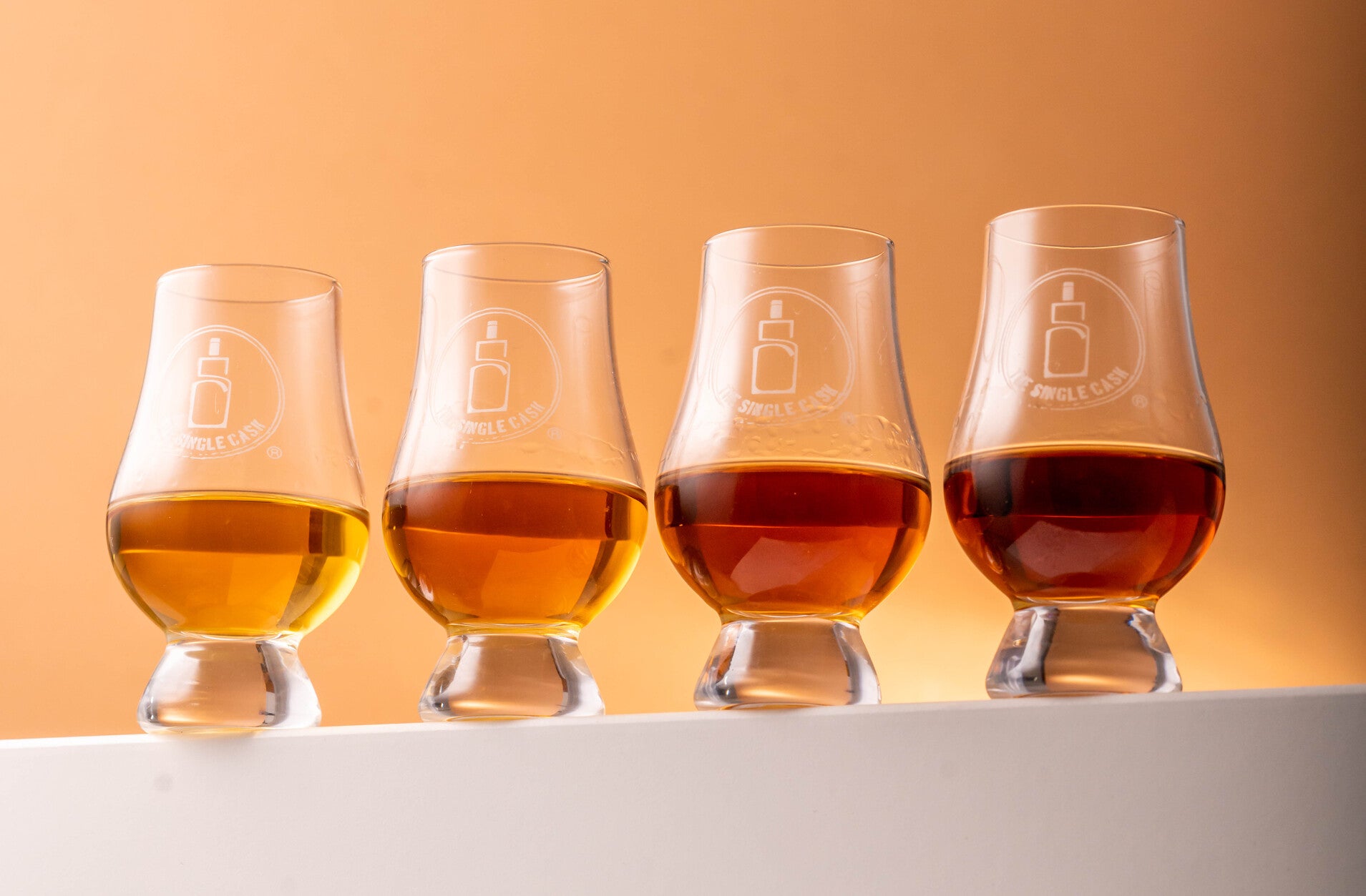 Old premium single cask scotch whiskies