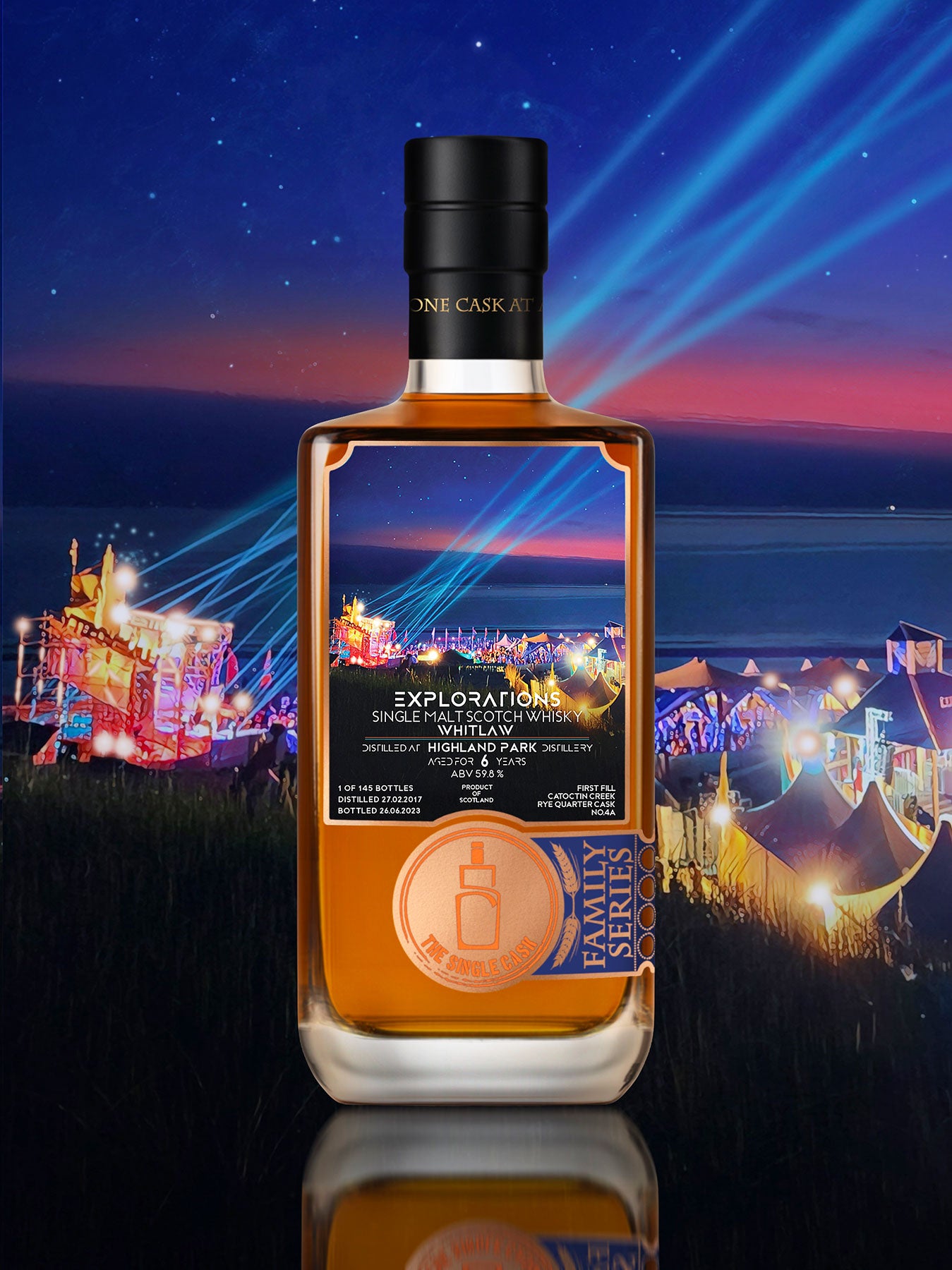 Whitlaw 6 year old whisky (cask 4A)
