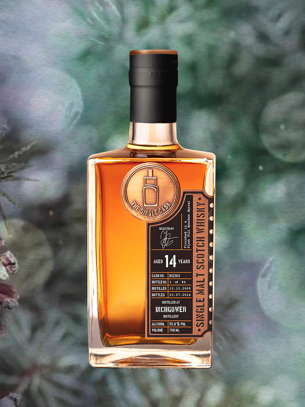 Inchgower 14 year old whisky (cask 812263)