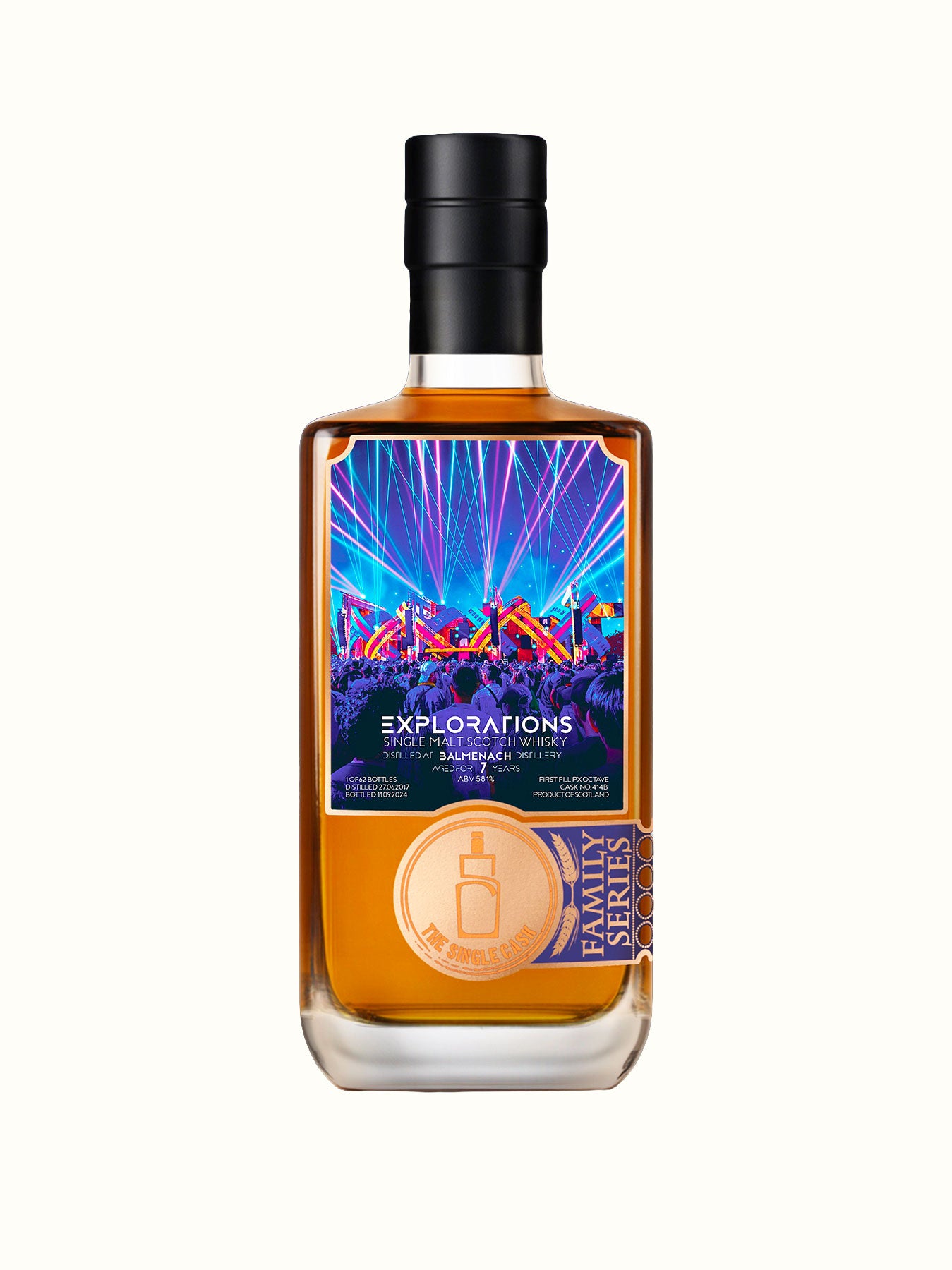 Balmenach 7 year old whisky (cask 414B)