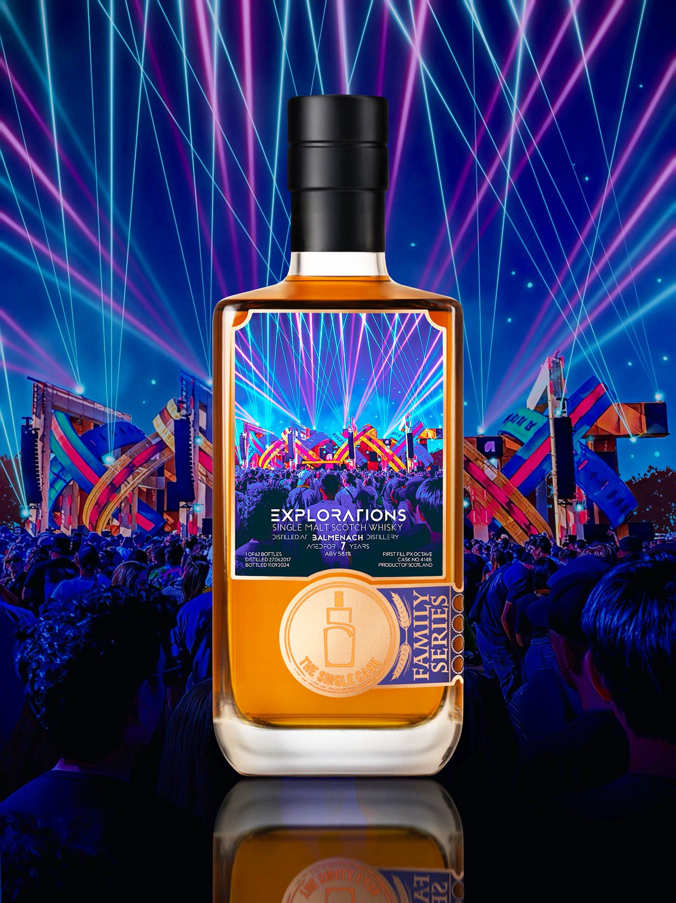 Balmenach 7 year old whisky (cask 414B)