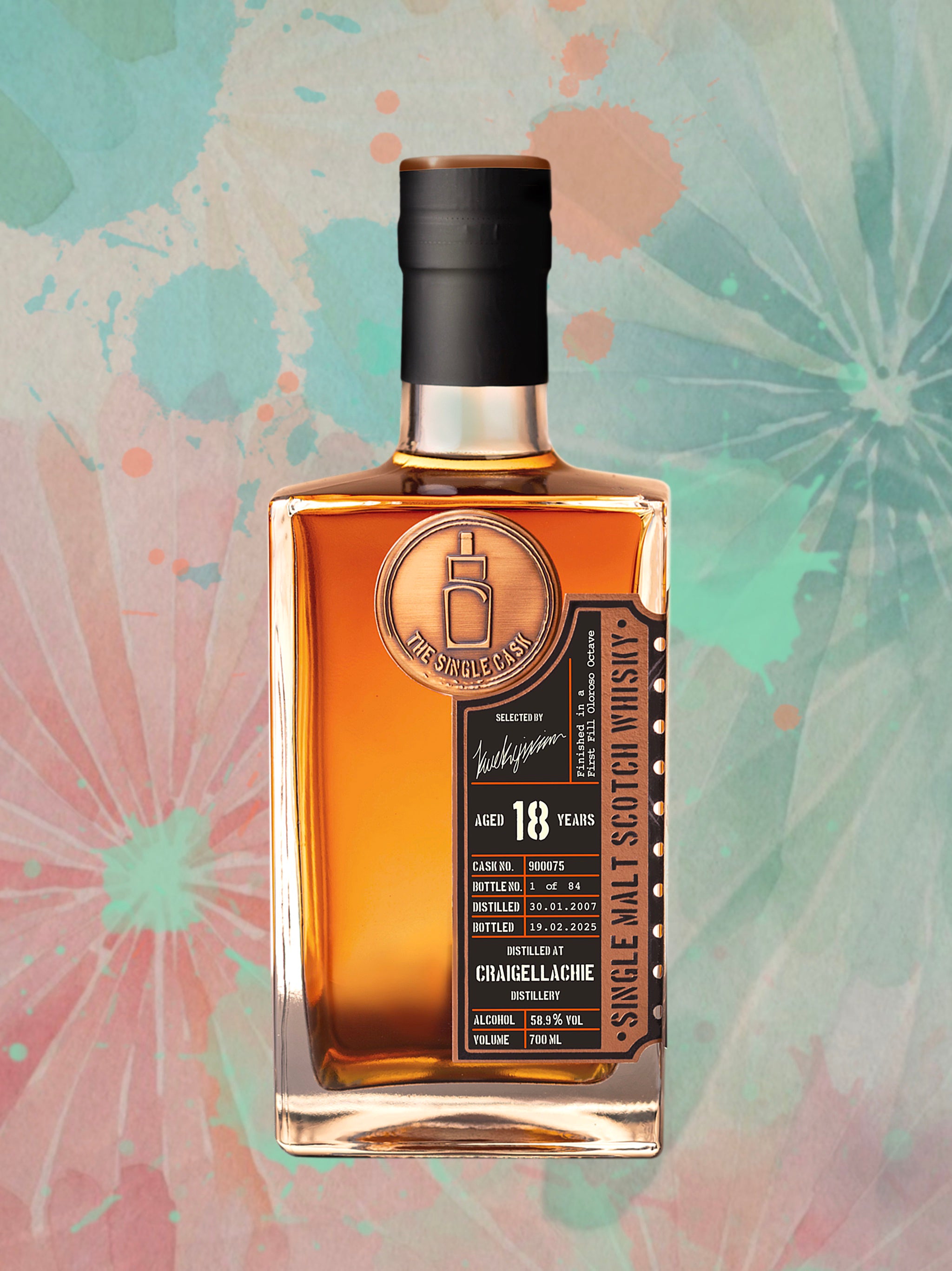 Craigellachie 18 year old whisky (cask 900075)