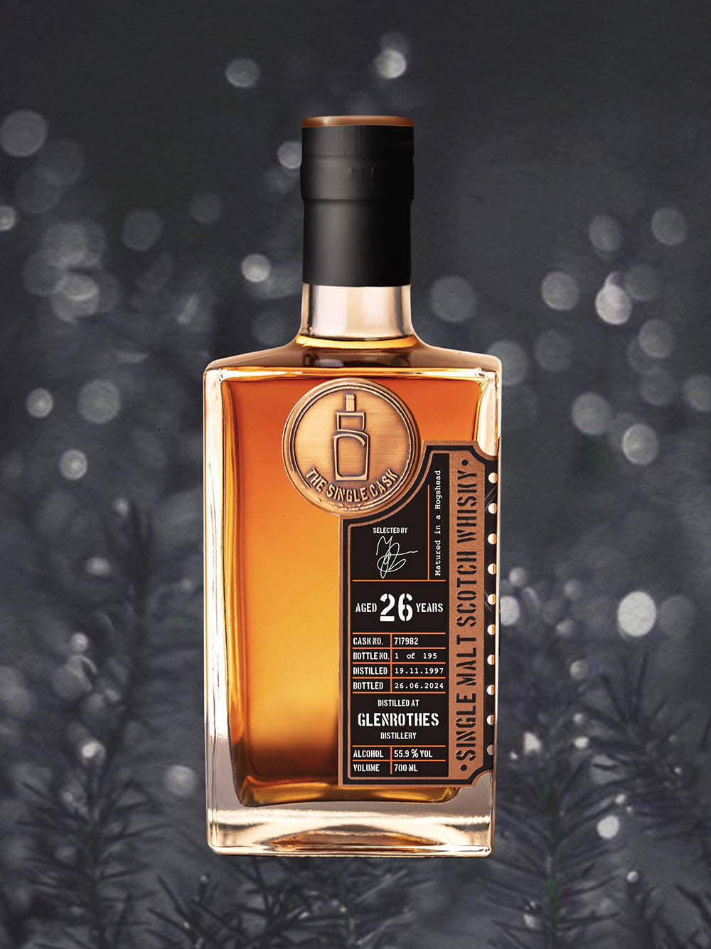 Glenrothes 26 year old whisky (cask 717982)