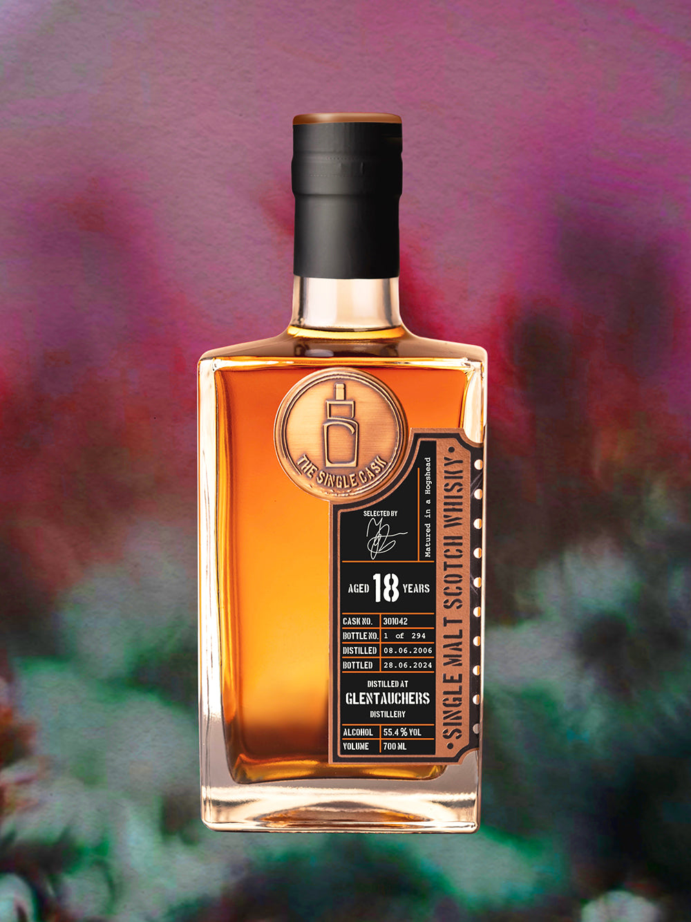 Glentauchers 18 year old whisky (cask 301042)