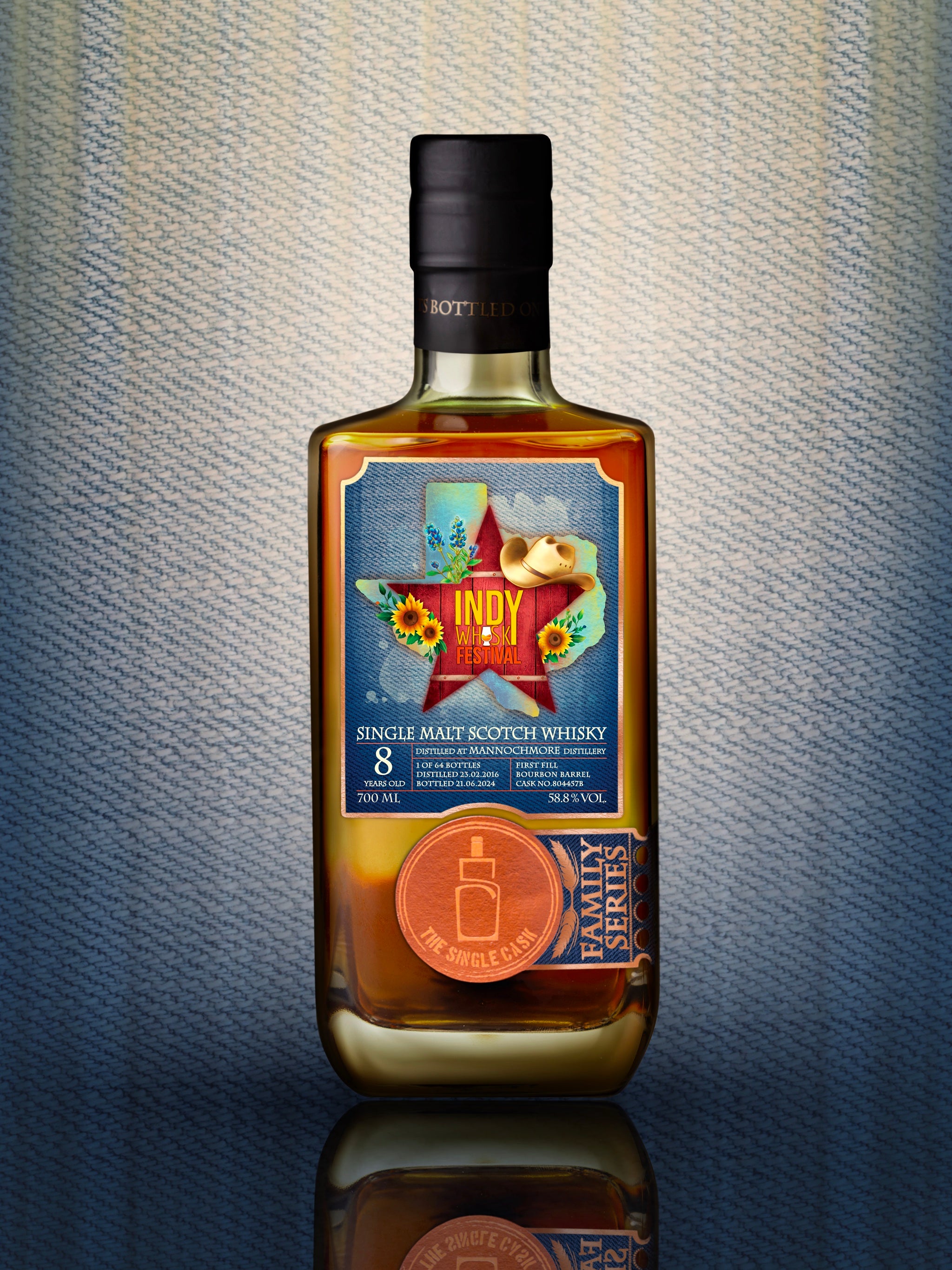 Mannochmore 8 year old whisky (cask 804457B)