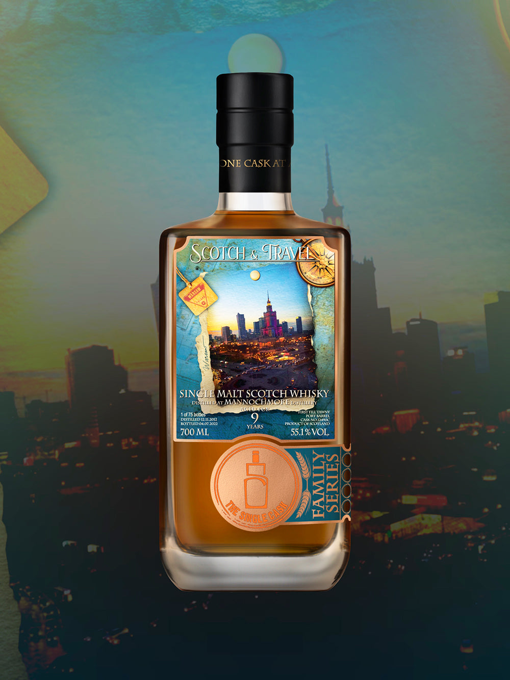 Mannochmore 9 year old whisky (cask 12490C)