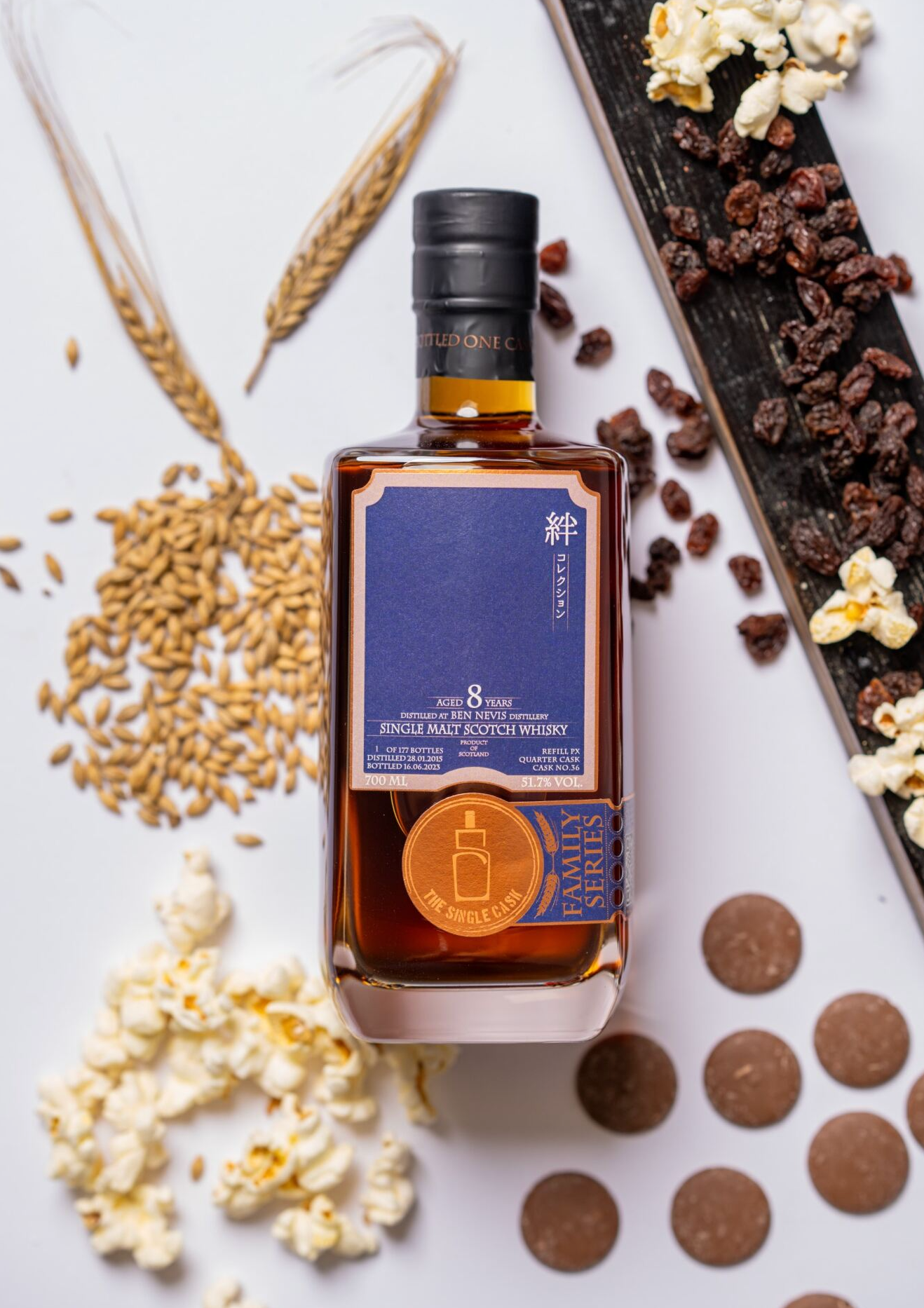 Ben Nevis (Heavily Peated) 8 Year Old Highland Whisky (cask 36)