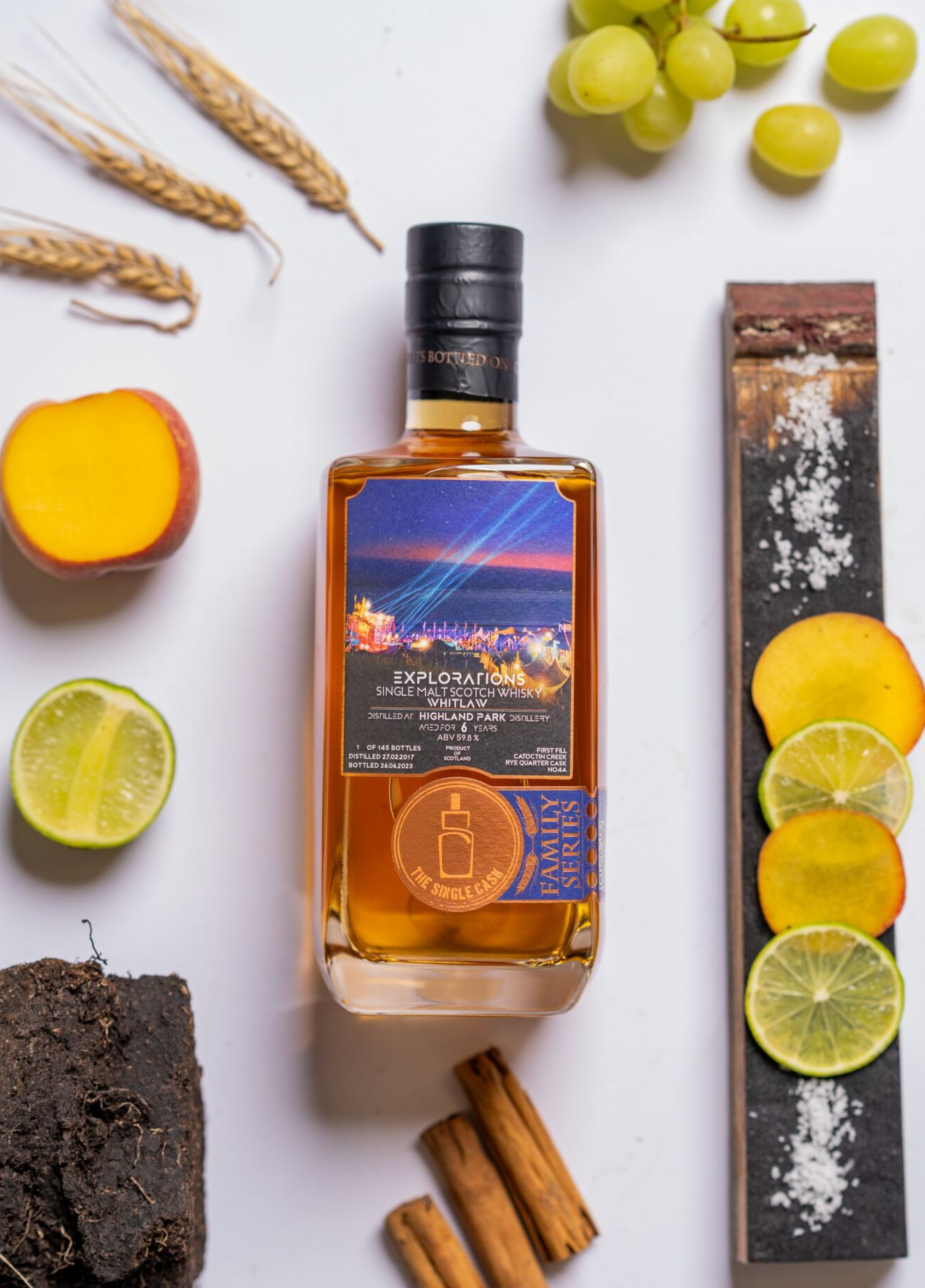 Whitlaw (Distilled at Highland Park Distillery) 6 years old whisky (cask 0000004A)