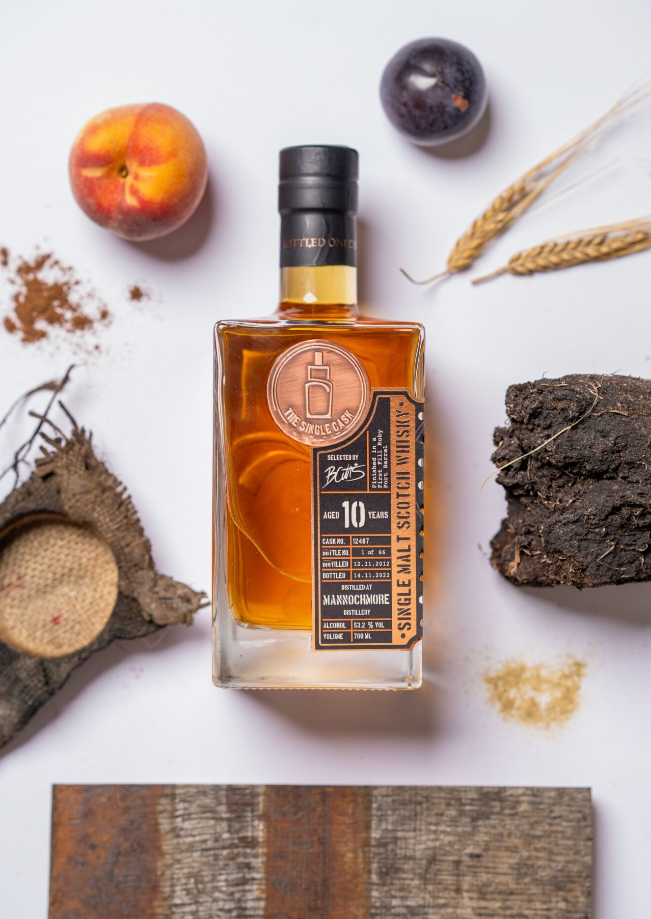 Mannochmore 10 years old whisky (cask 12487)