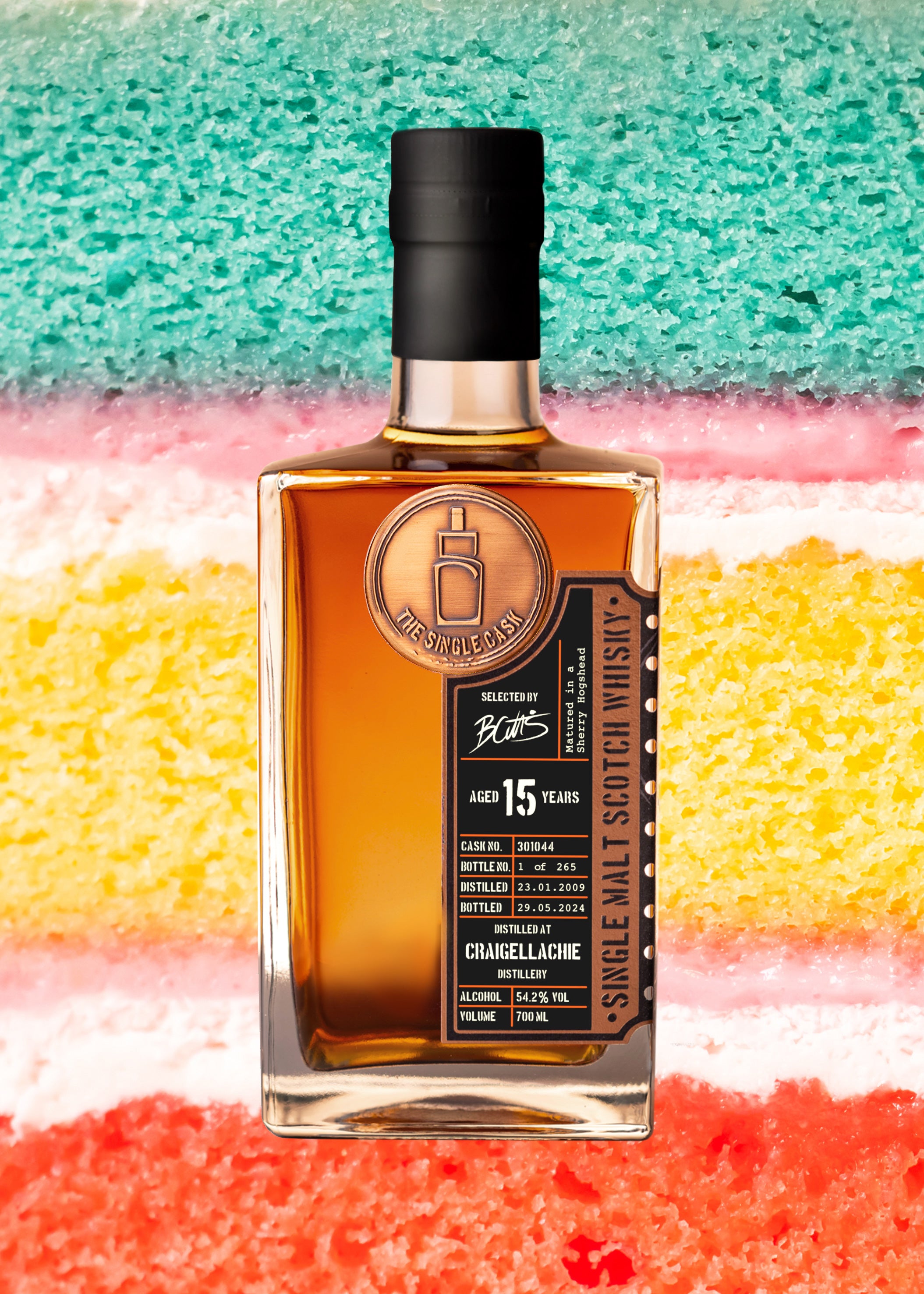 Craigellachie 15 Years Old Speyside whisky (cask 301044)