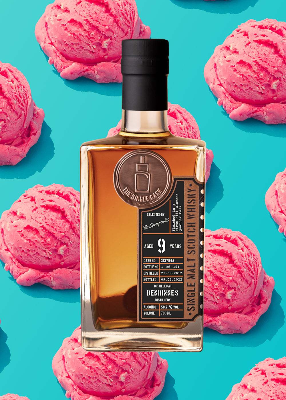 Benrinnes 9 Year Old Speyside Whisky (cask 313794A)