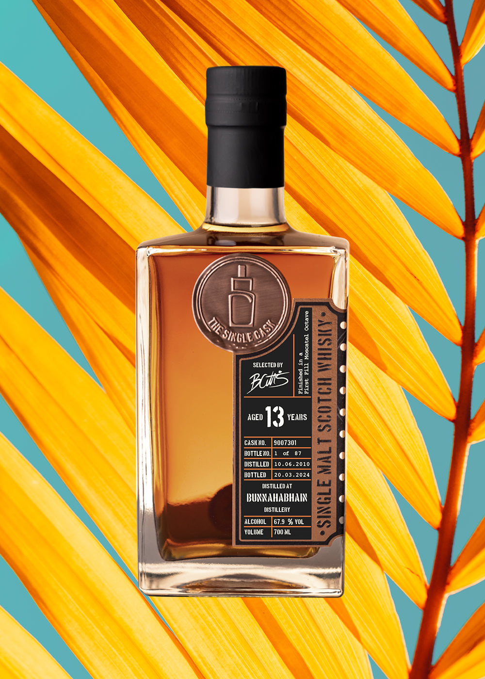 Bunnahabhain 13 Years Old Islay Whisky (cask 9007301)