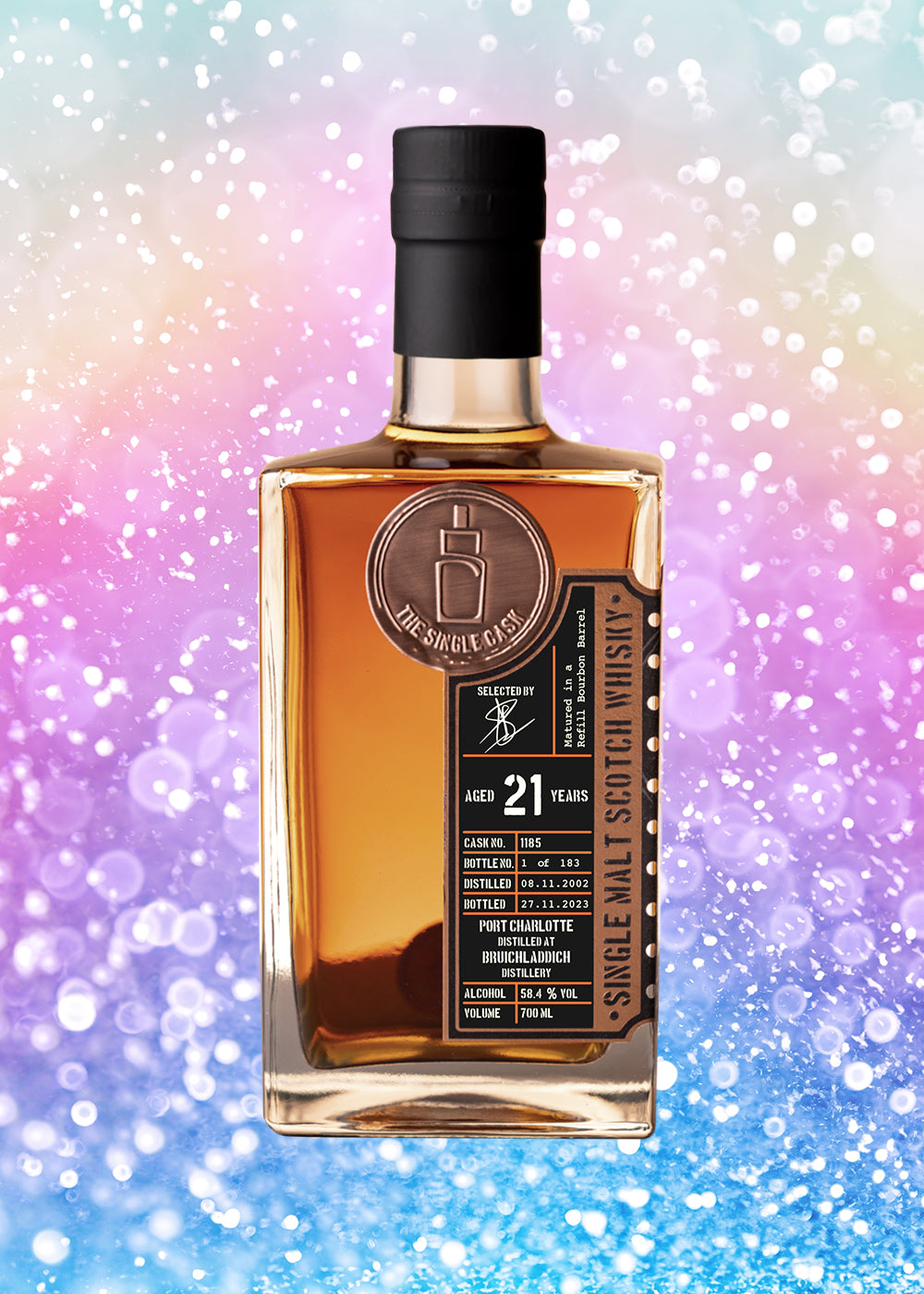 Port Charlotte 21 Years Old Islay Whisky (cask 1185)