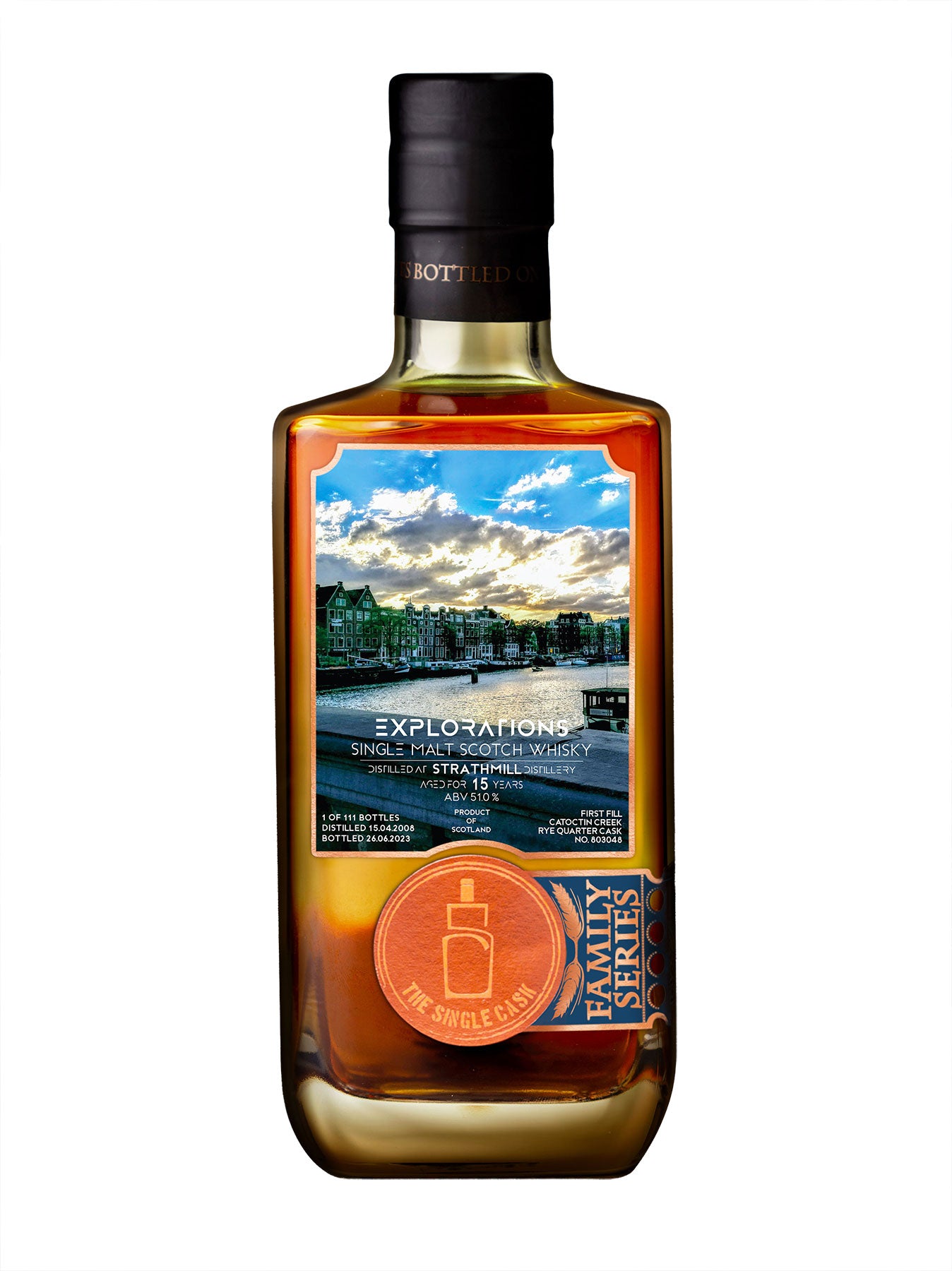 Strathmill 15 year old whisky (cask 803048)