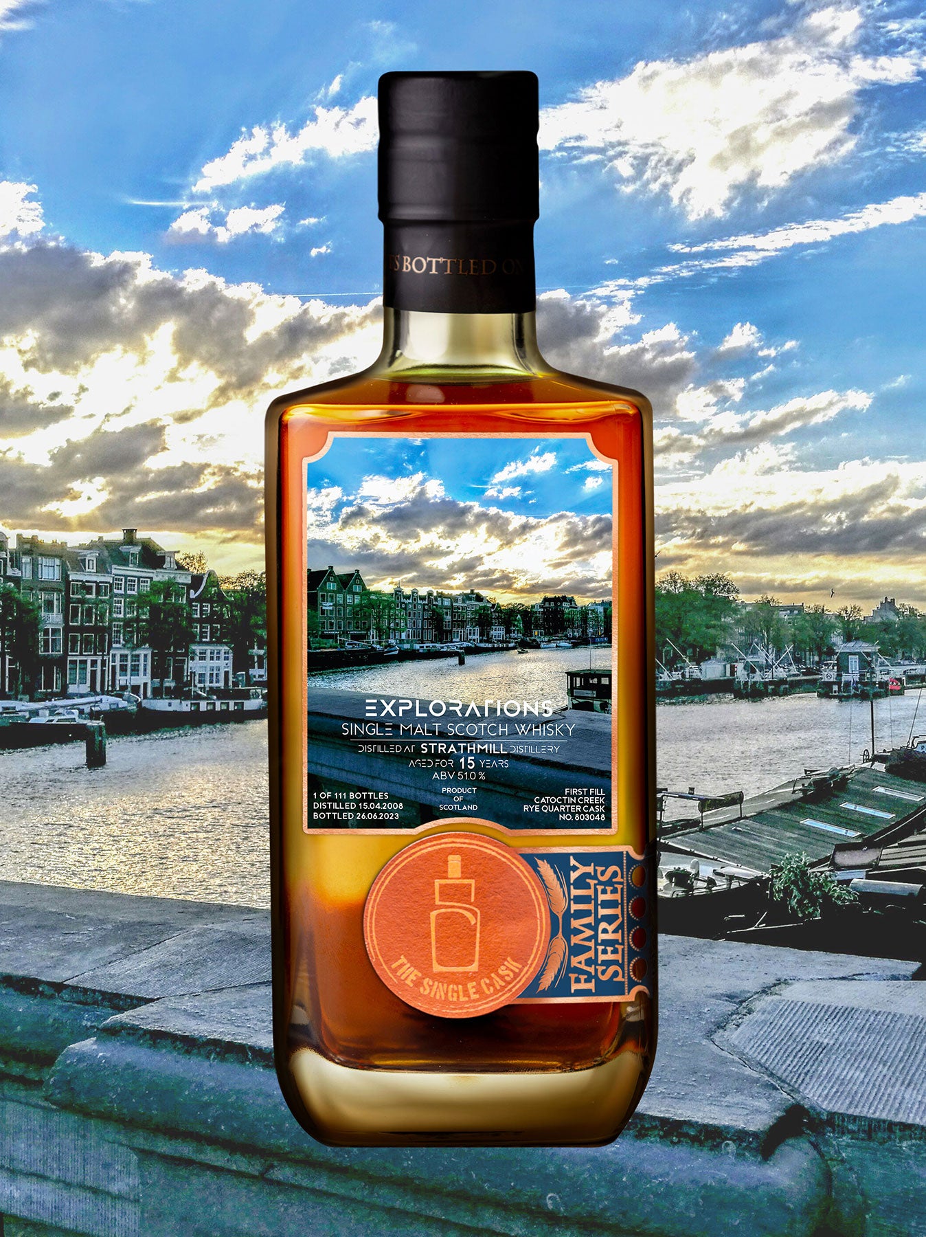 Strathmill 15 year old whisky (cask 803048)