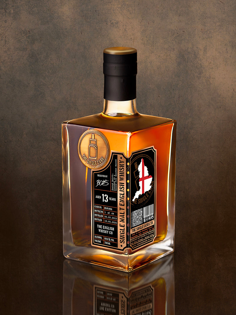 The English Whisky Co 13 year old whisky (cask B1/640A)