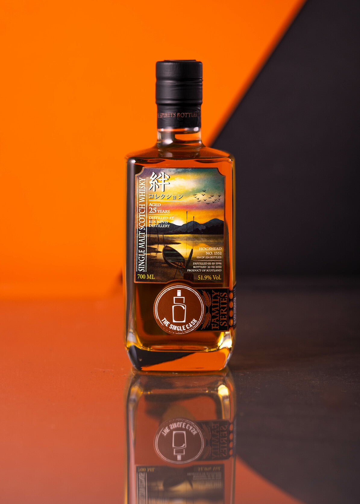 Ben Nevis 25 years old single cask scotch whisky