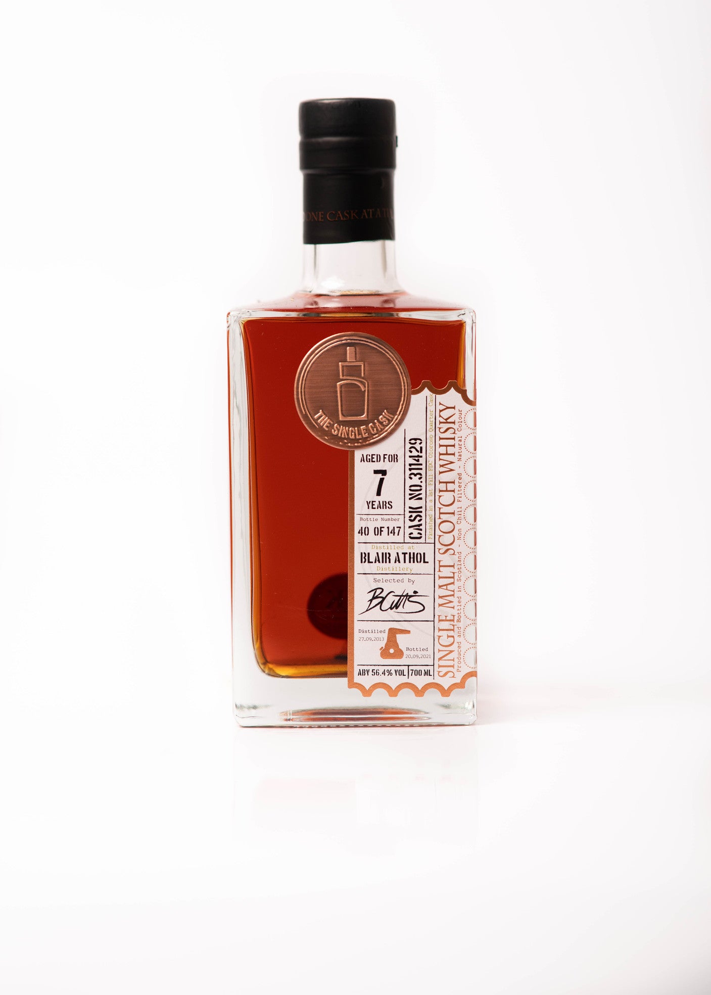 Blair Athol 7 years old scotch whisky from The Single Cask