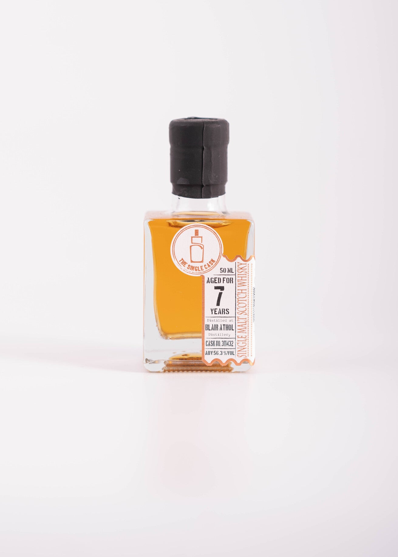Cute mini whisky bottles The Single Cask