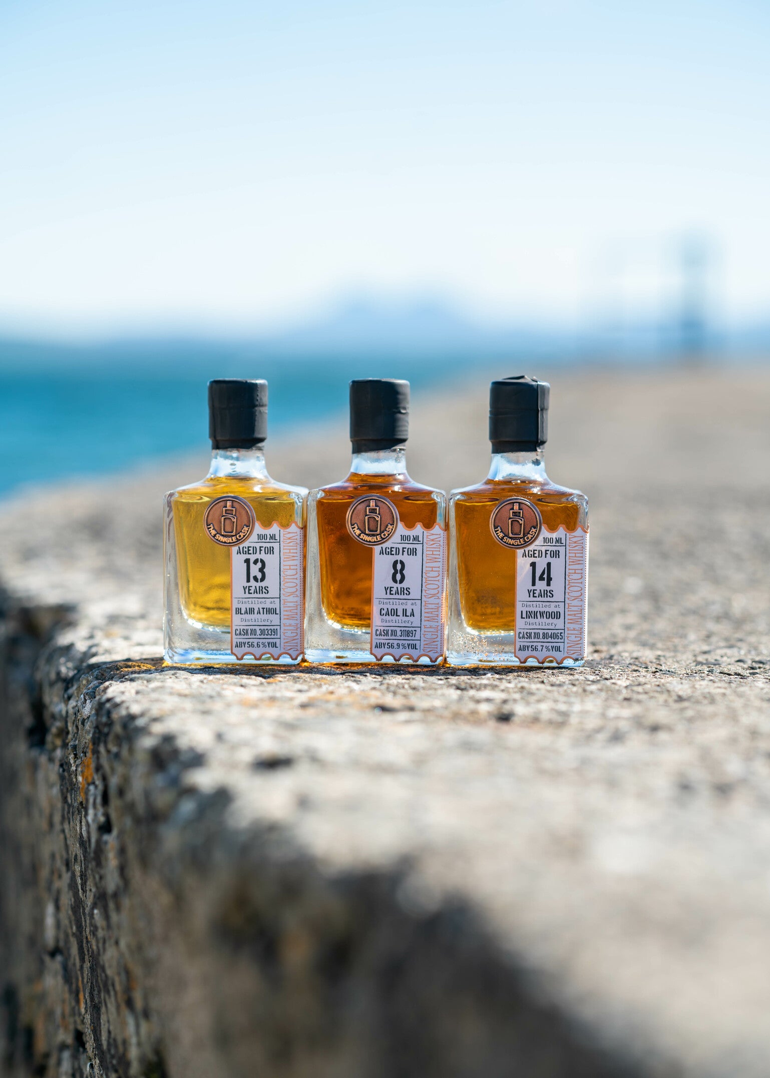 Single Cask mini bottles