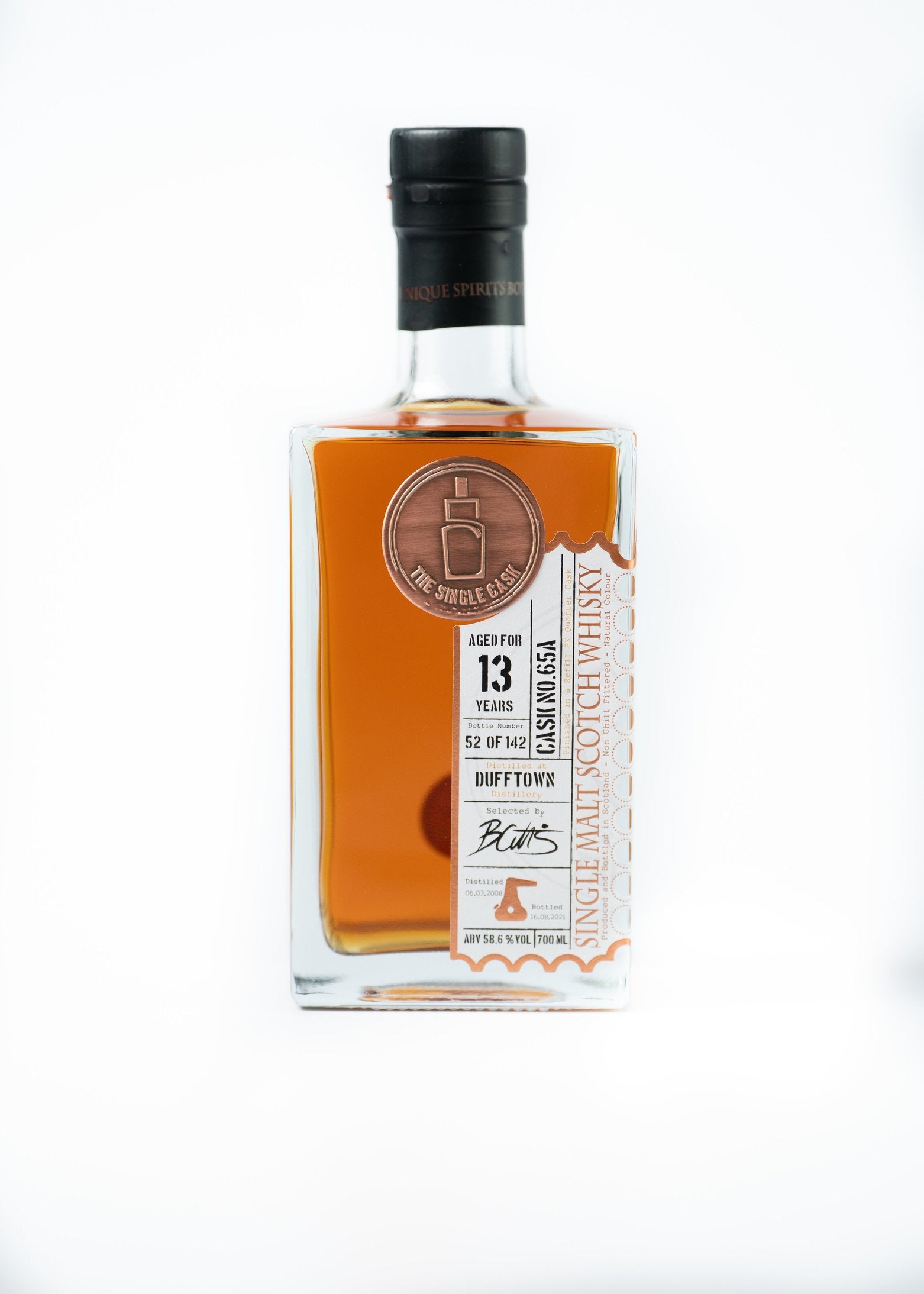 13 years old Dufftown scotch whisky from The Single Cask
