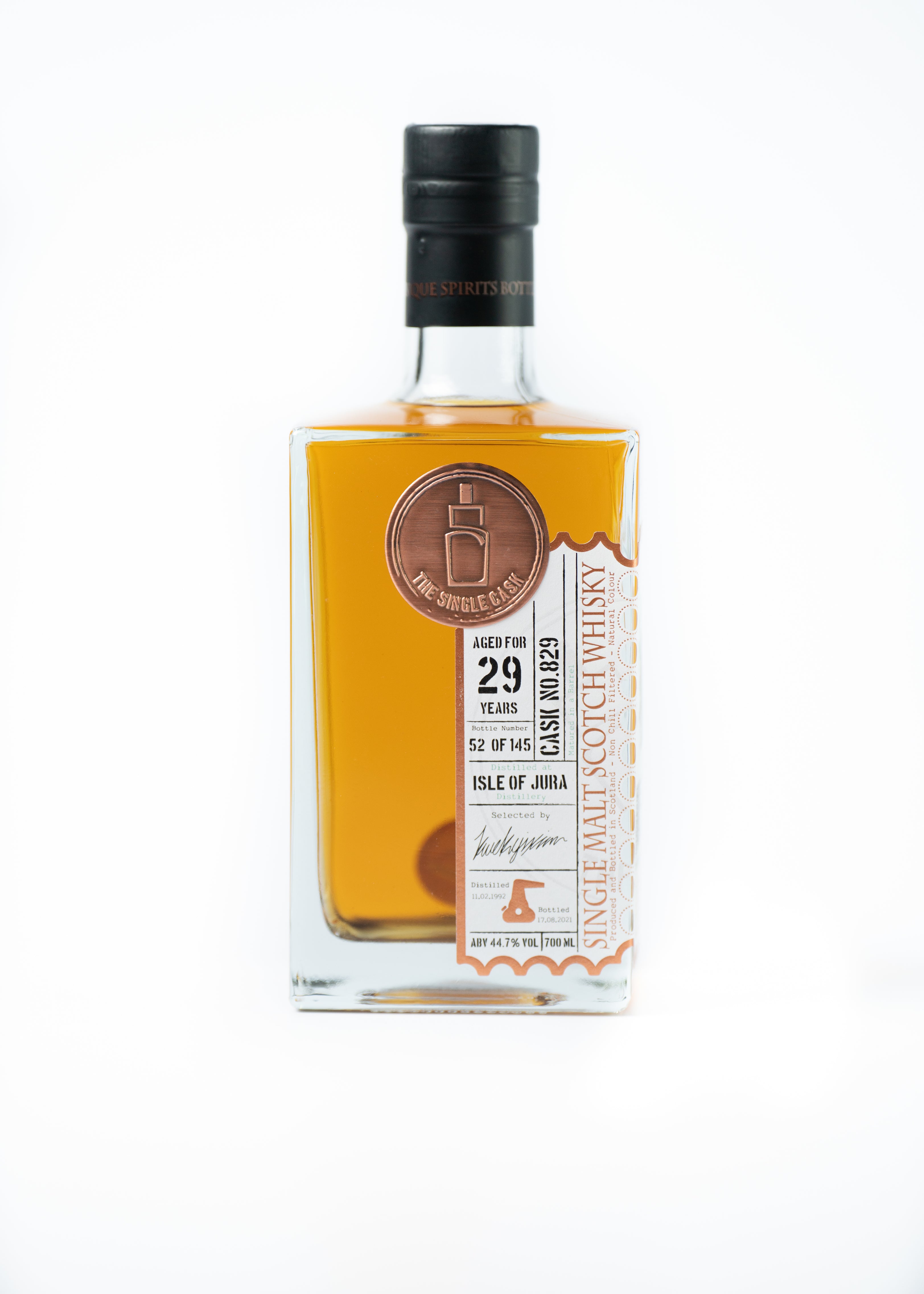 Isle of Jura 29 years old whisky (cask 829)