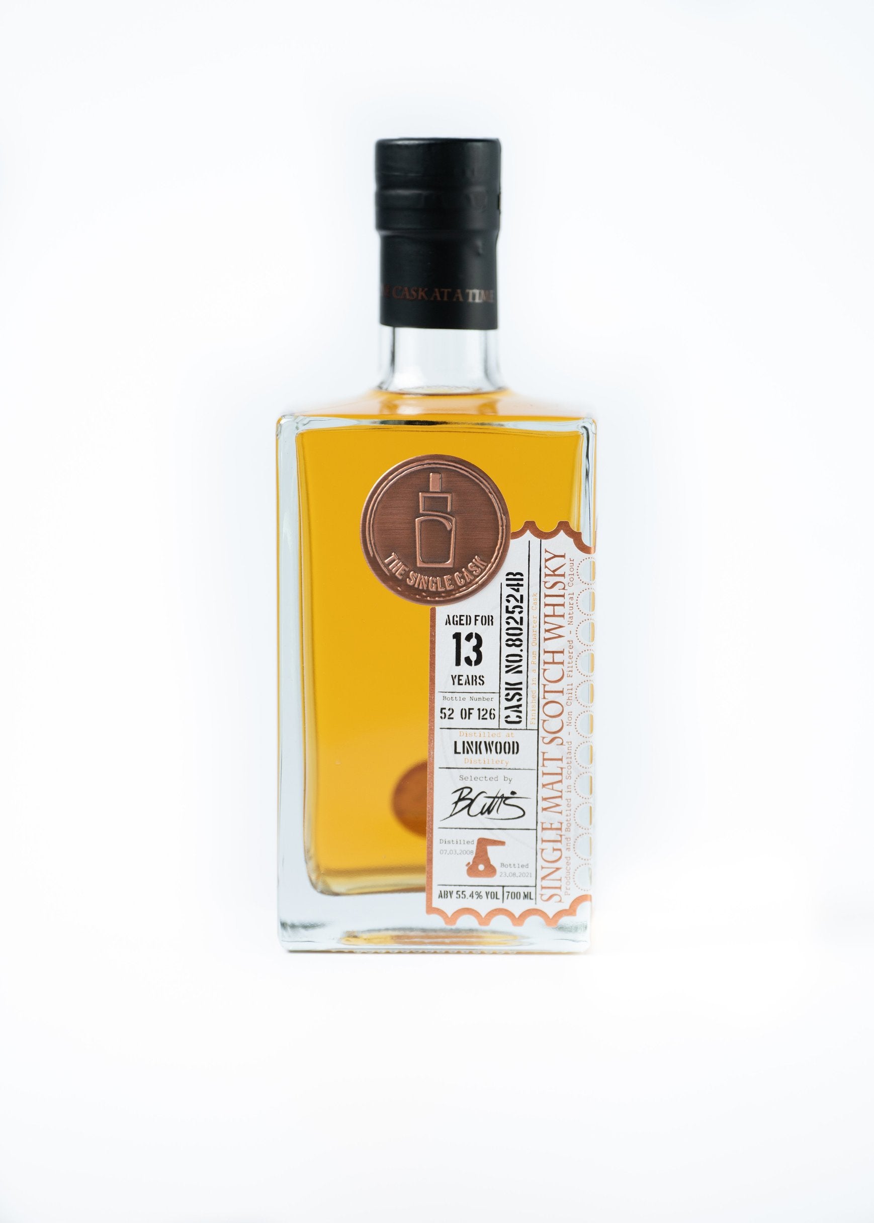 Linkwood 13 years old scotch whisky by The Single Cask