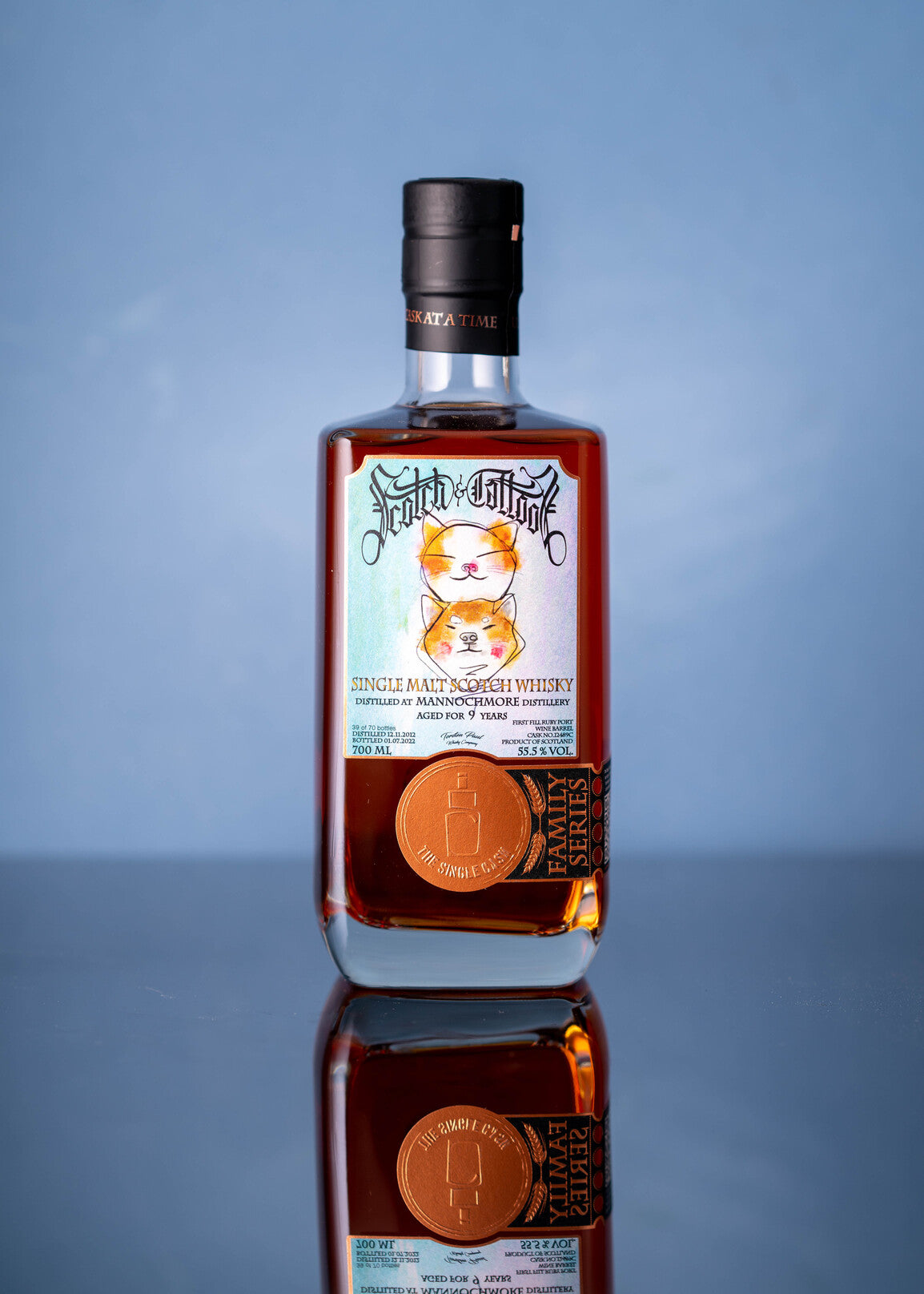 Mannochmore single cask scotch whisky