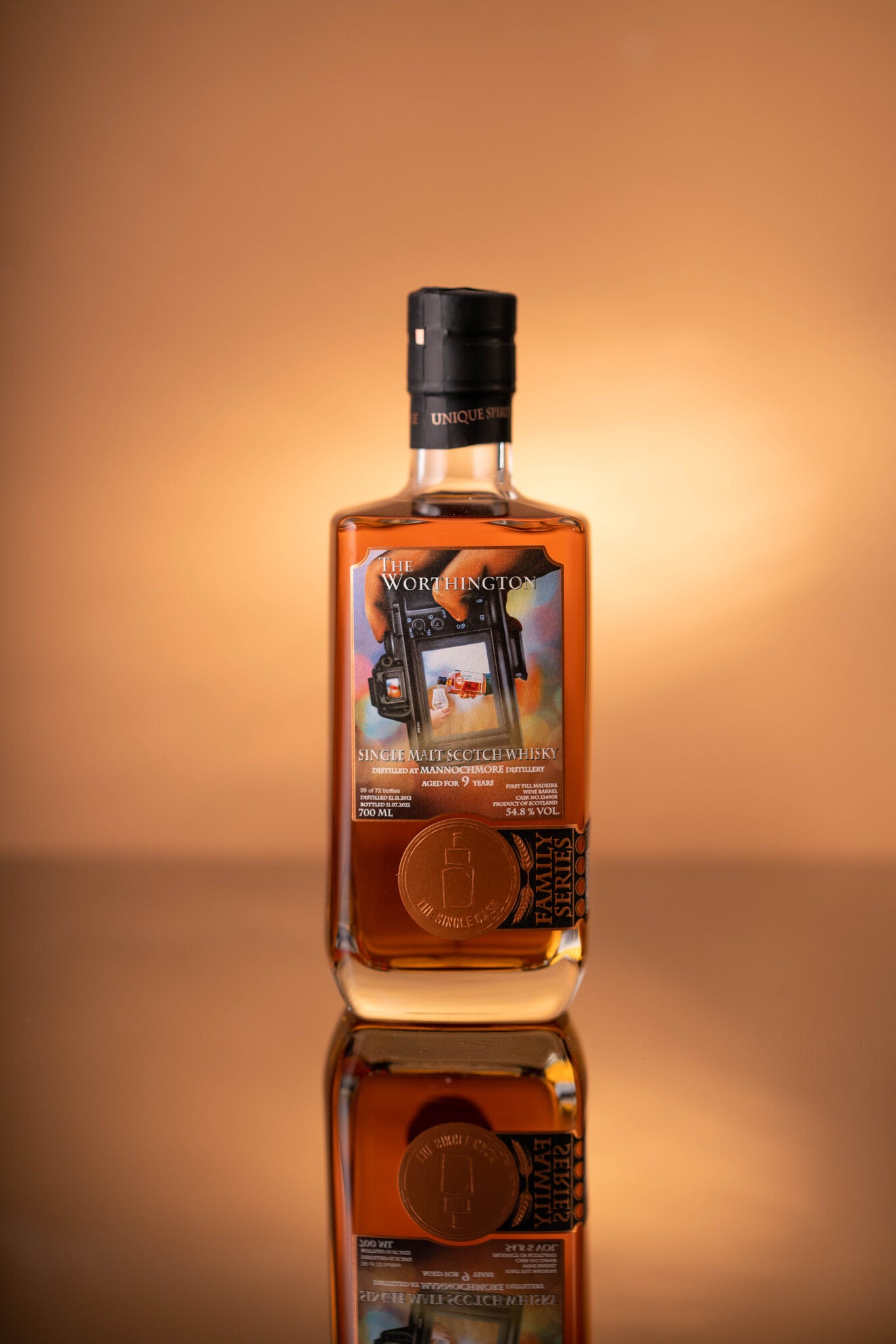 Mannochmore single cask scotch whisky