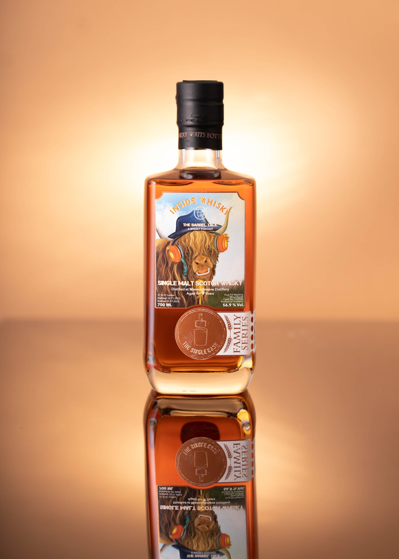 Mannochmore single cask scotch whisky