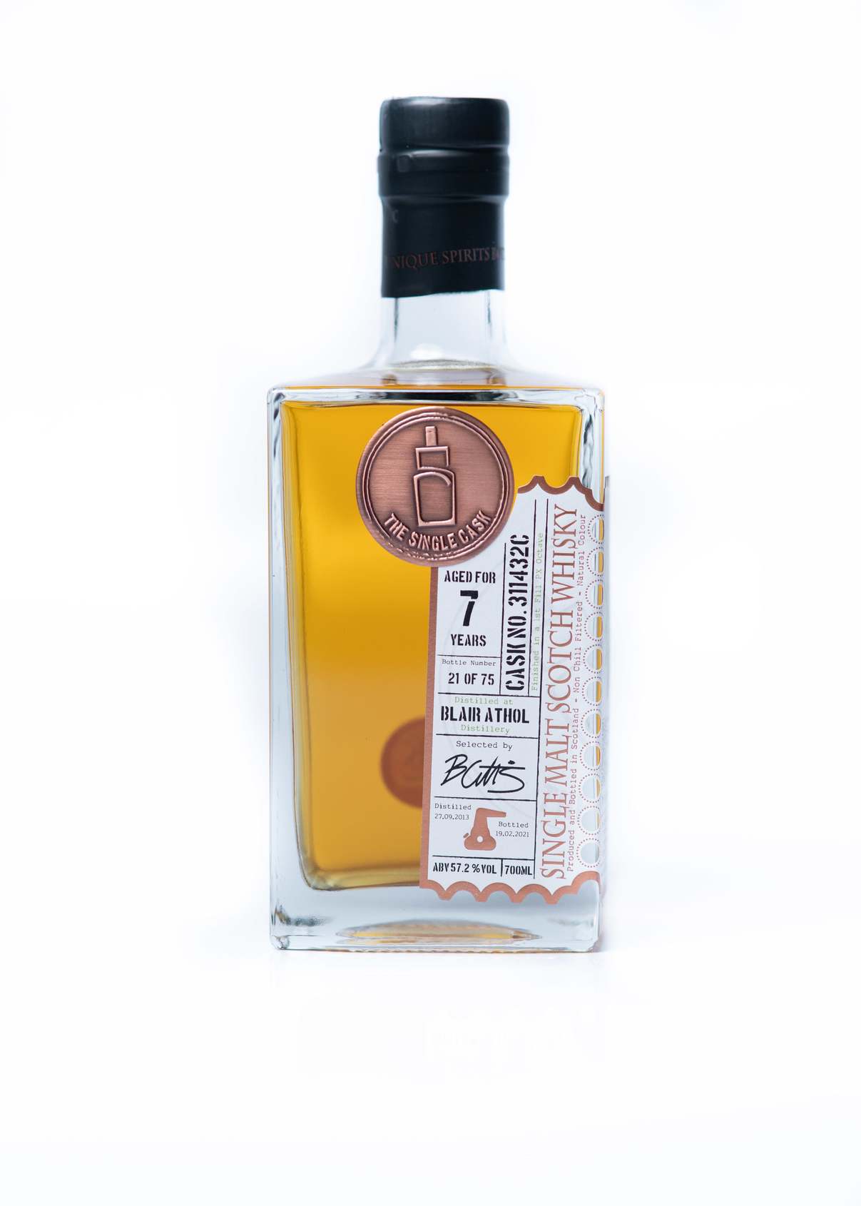 Blair Athol 7 years old The Single Cask Independent bottler
