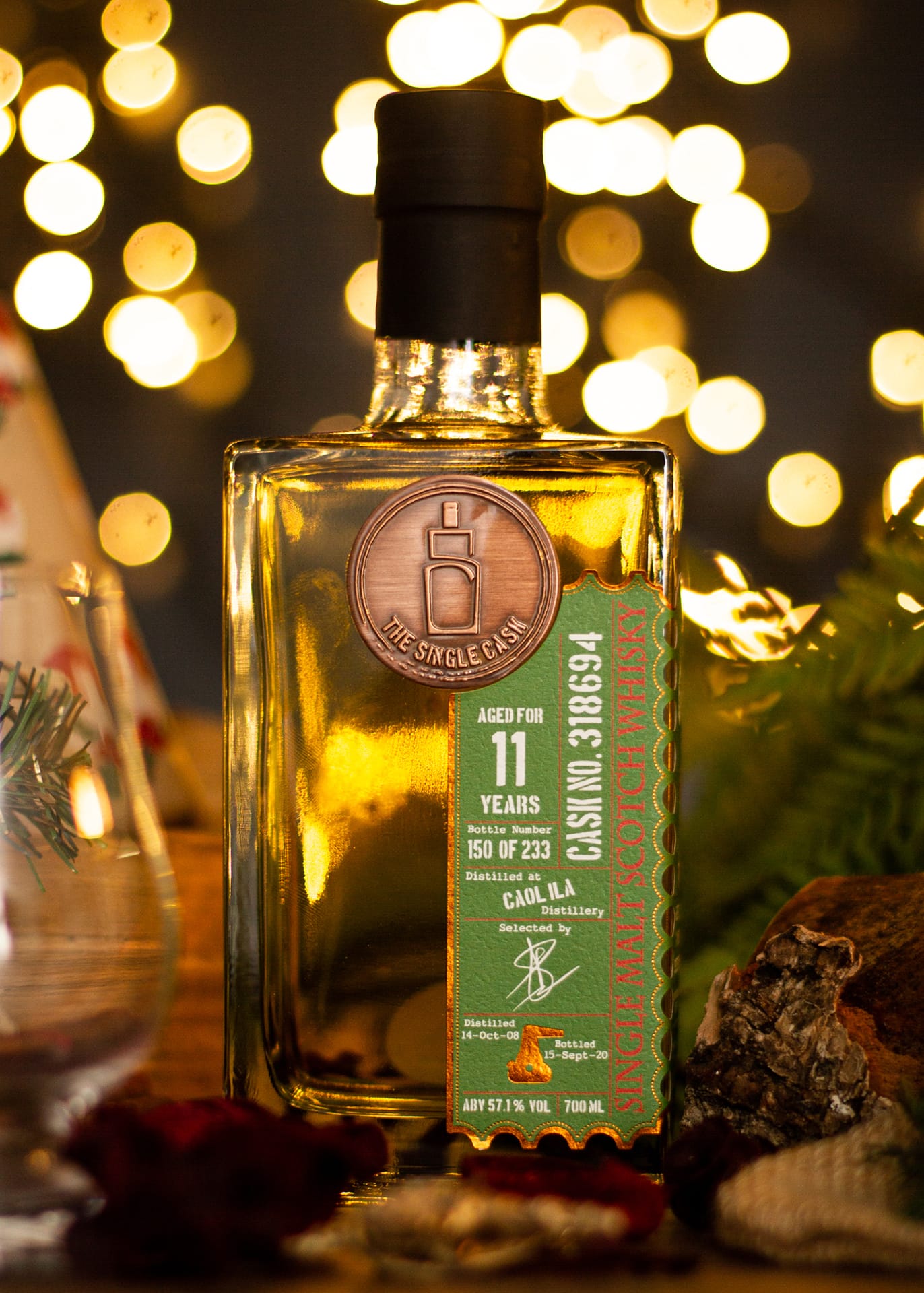 Caol Ila 11 year old whisky (Christmas Special)