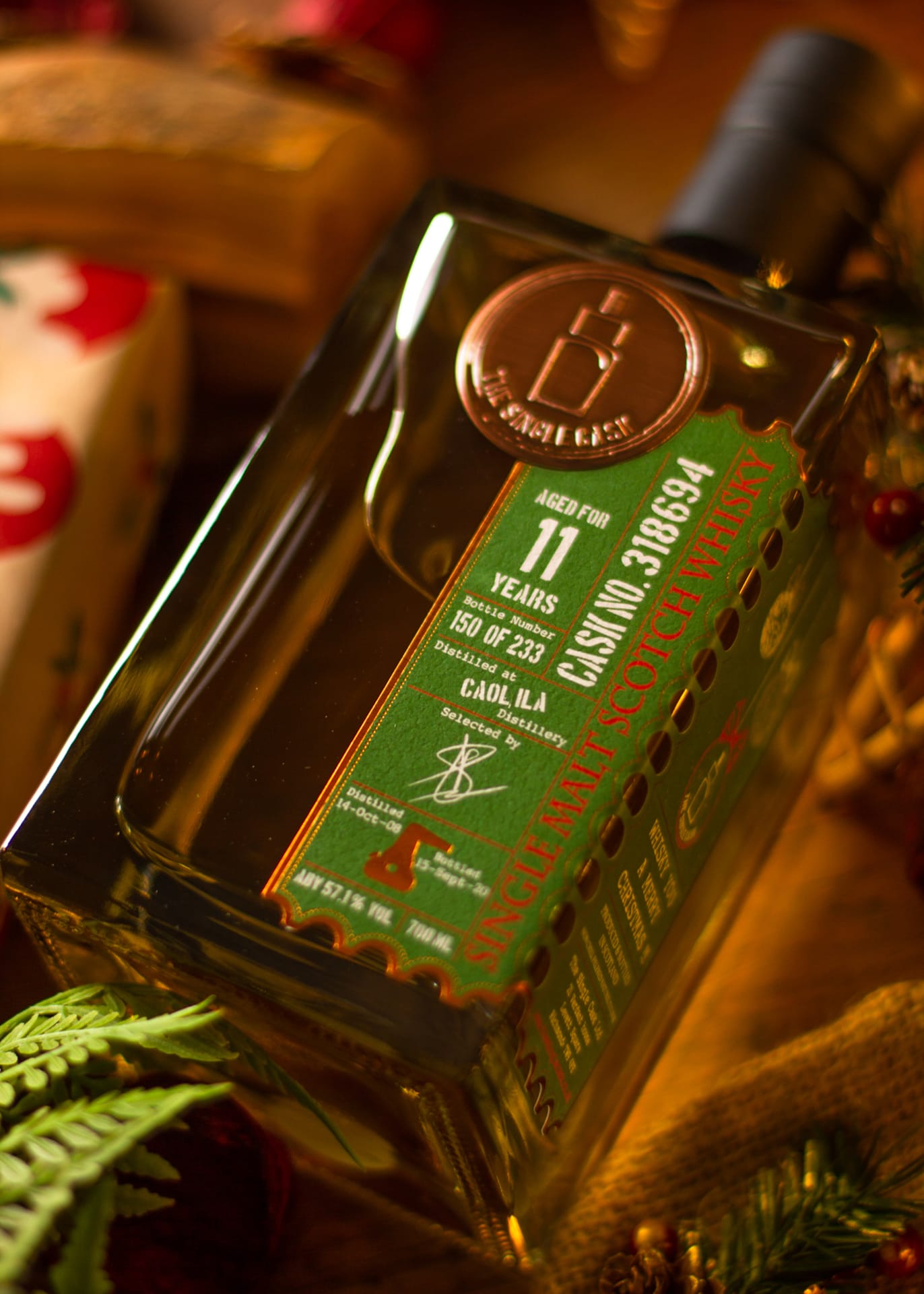Caol Ila 11 year old whisky (Christmas Special)