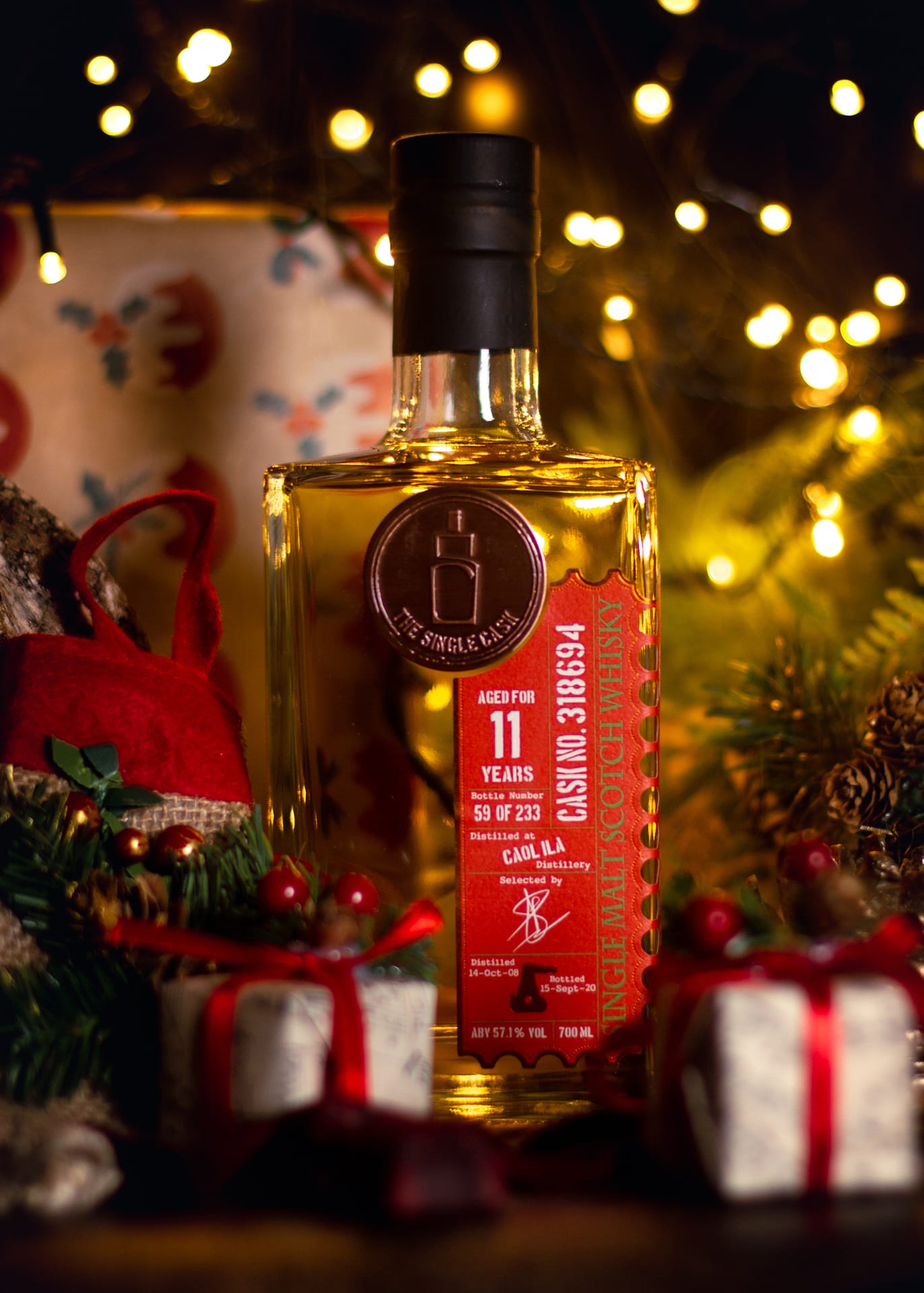 Caol Ila 11 year old whisky (Christmas Special)