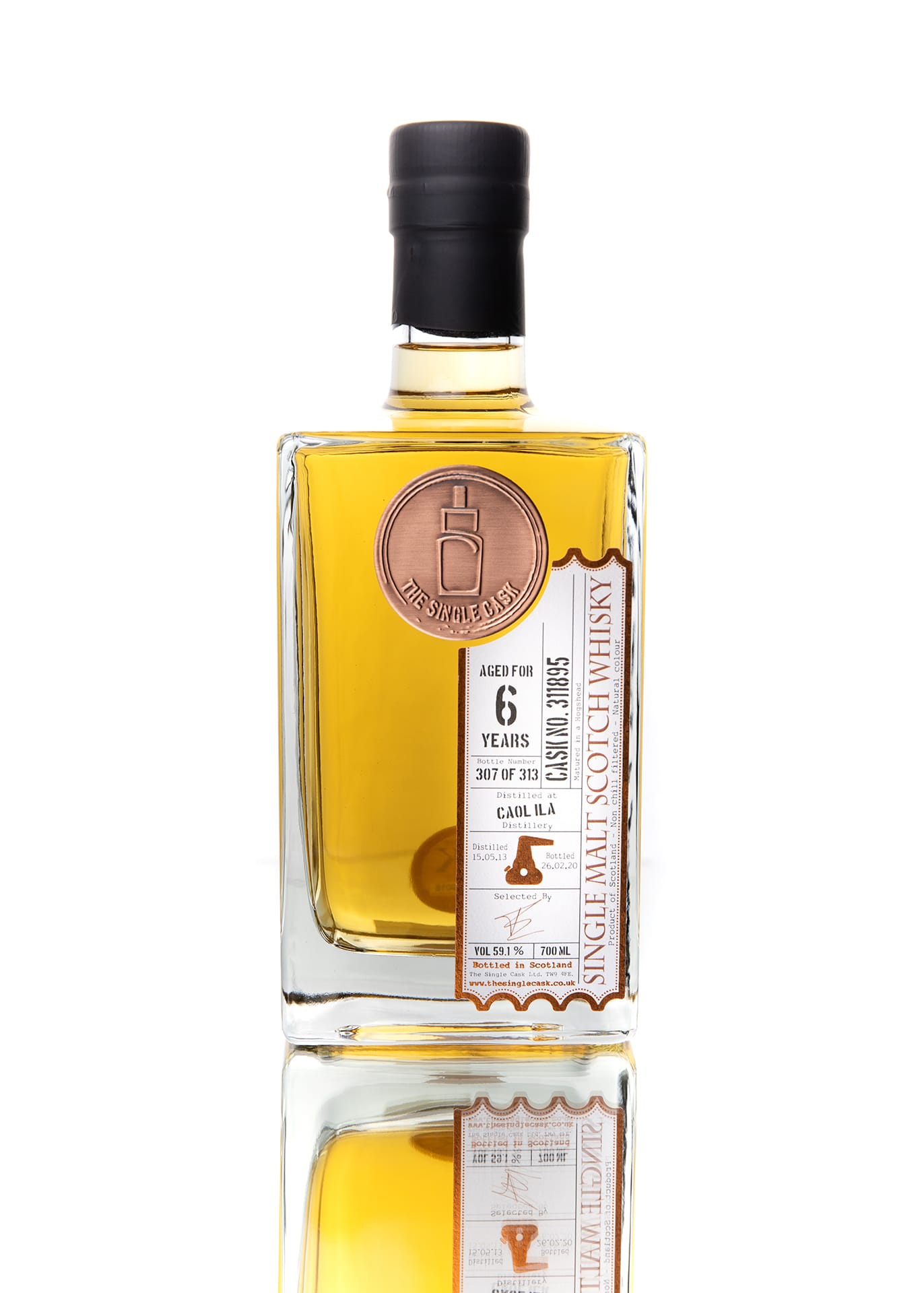The Single Cask Caol Ila 6 Year Single Malt Scotch Whisky