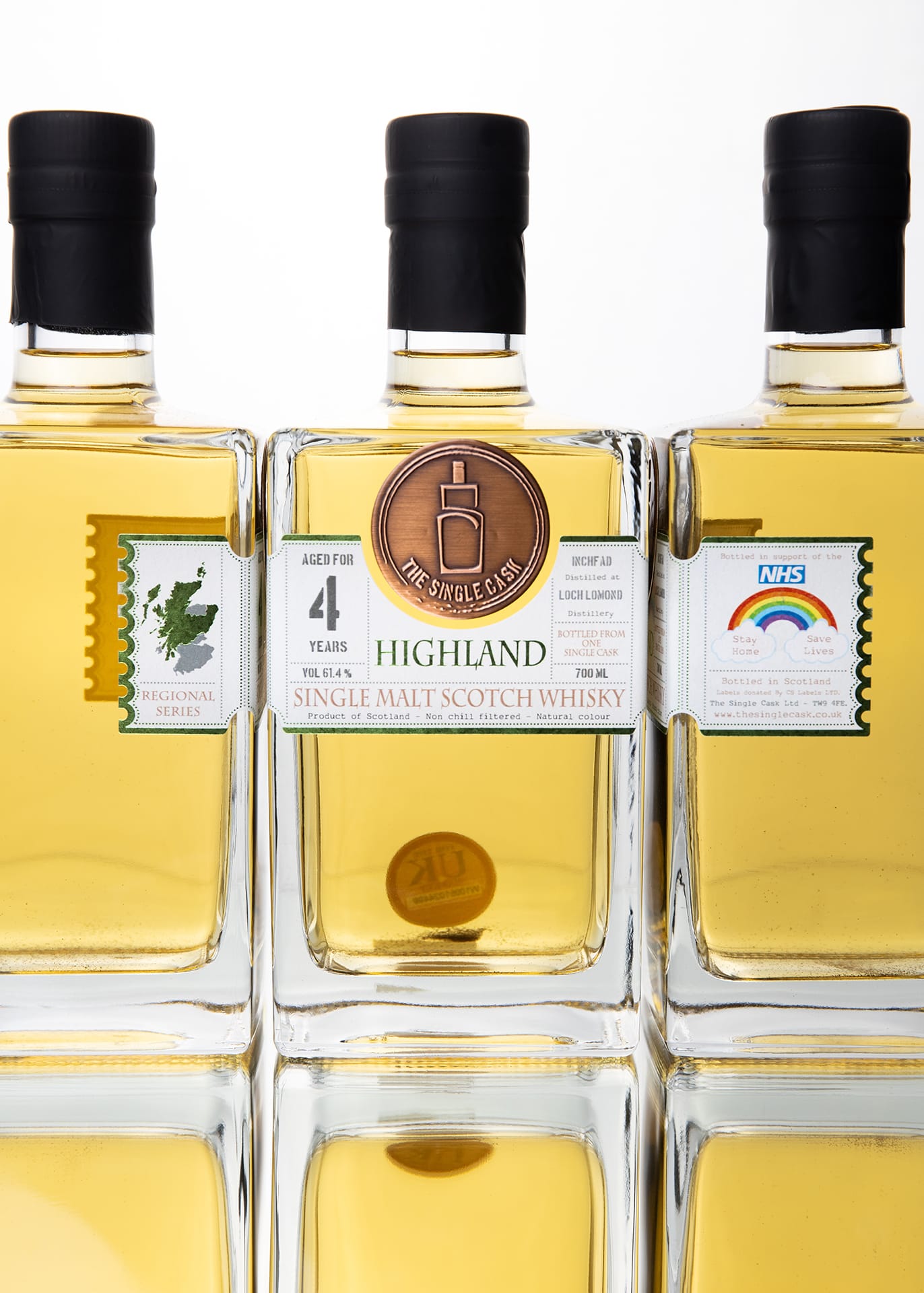 The Single Cask Inchfad 4 Year Single Malt Scotch Whisky