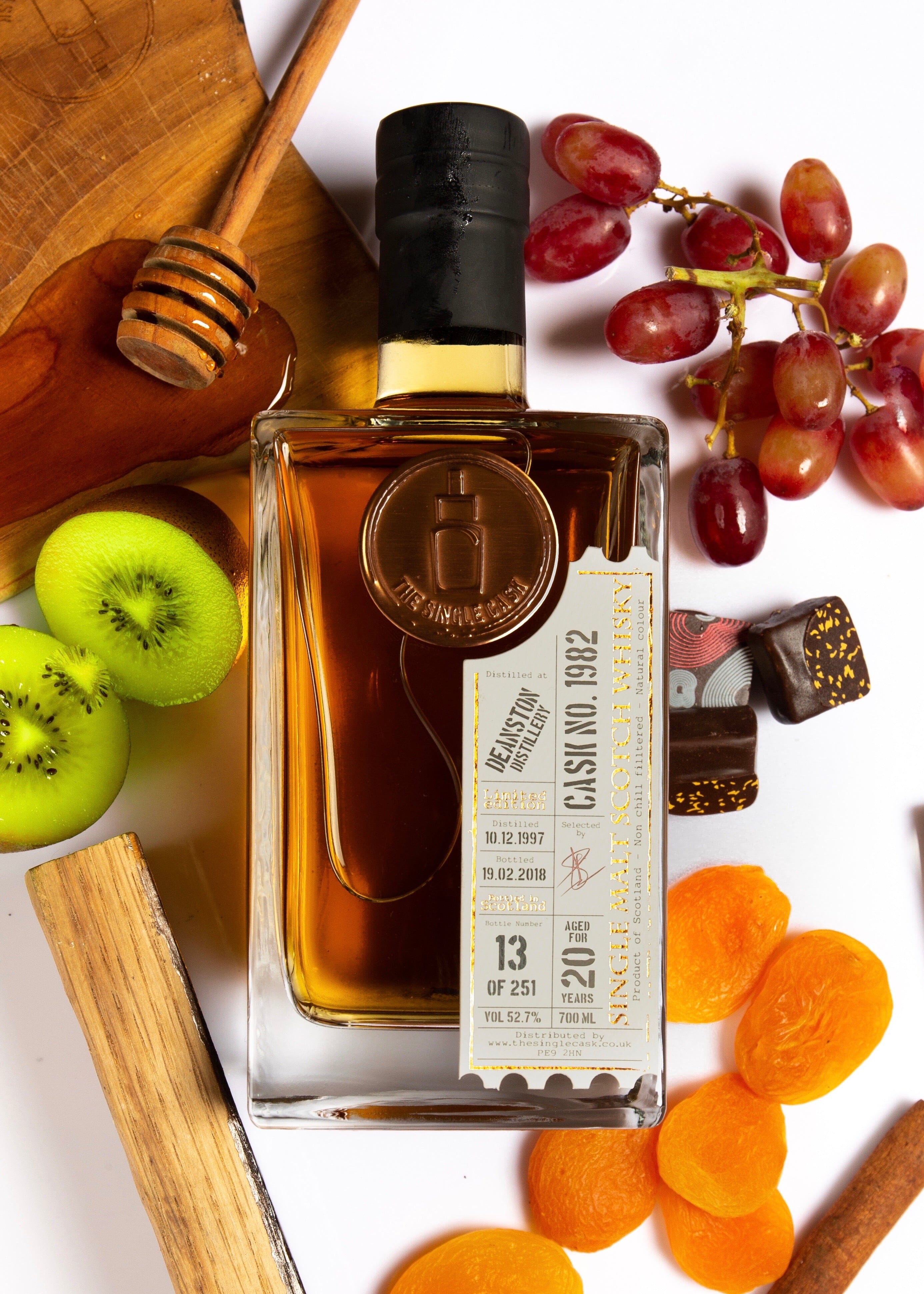 Deanston 20 year old whisky (cask 1982)