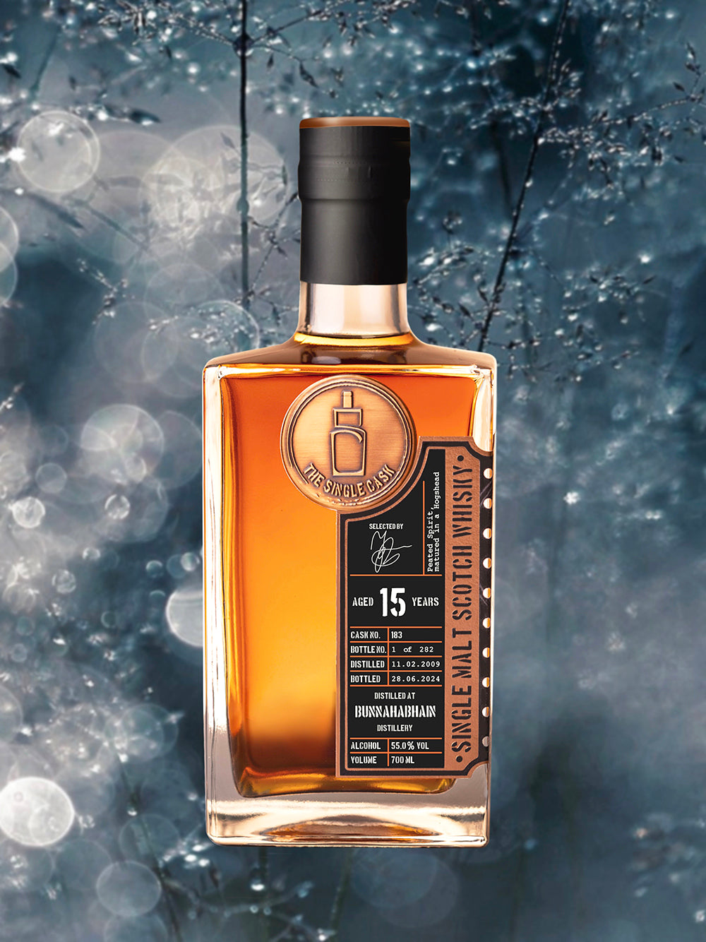 Bunnahabhain 15 year old whisky (cask183)