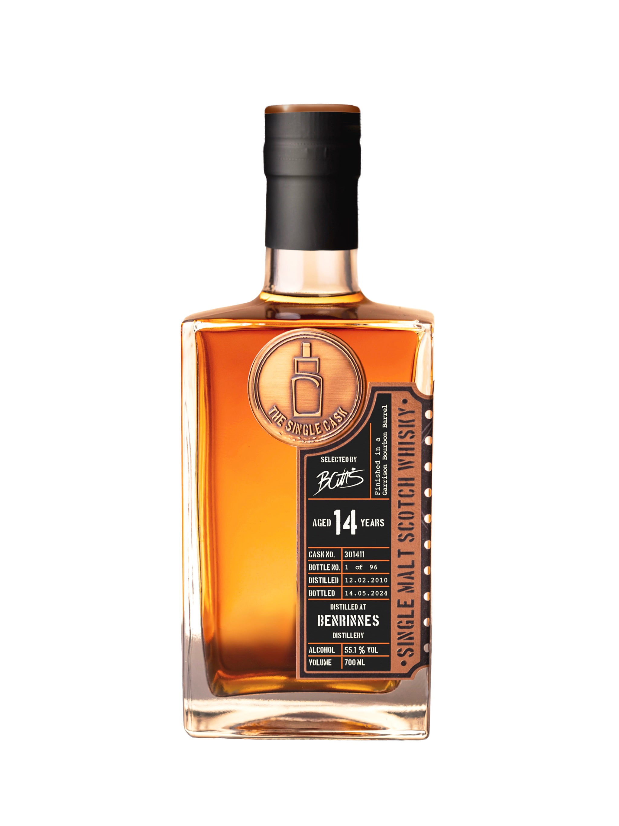 Benrinnes 14 year old whisky (cask 301411)