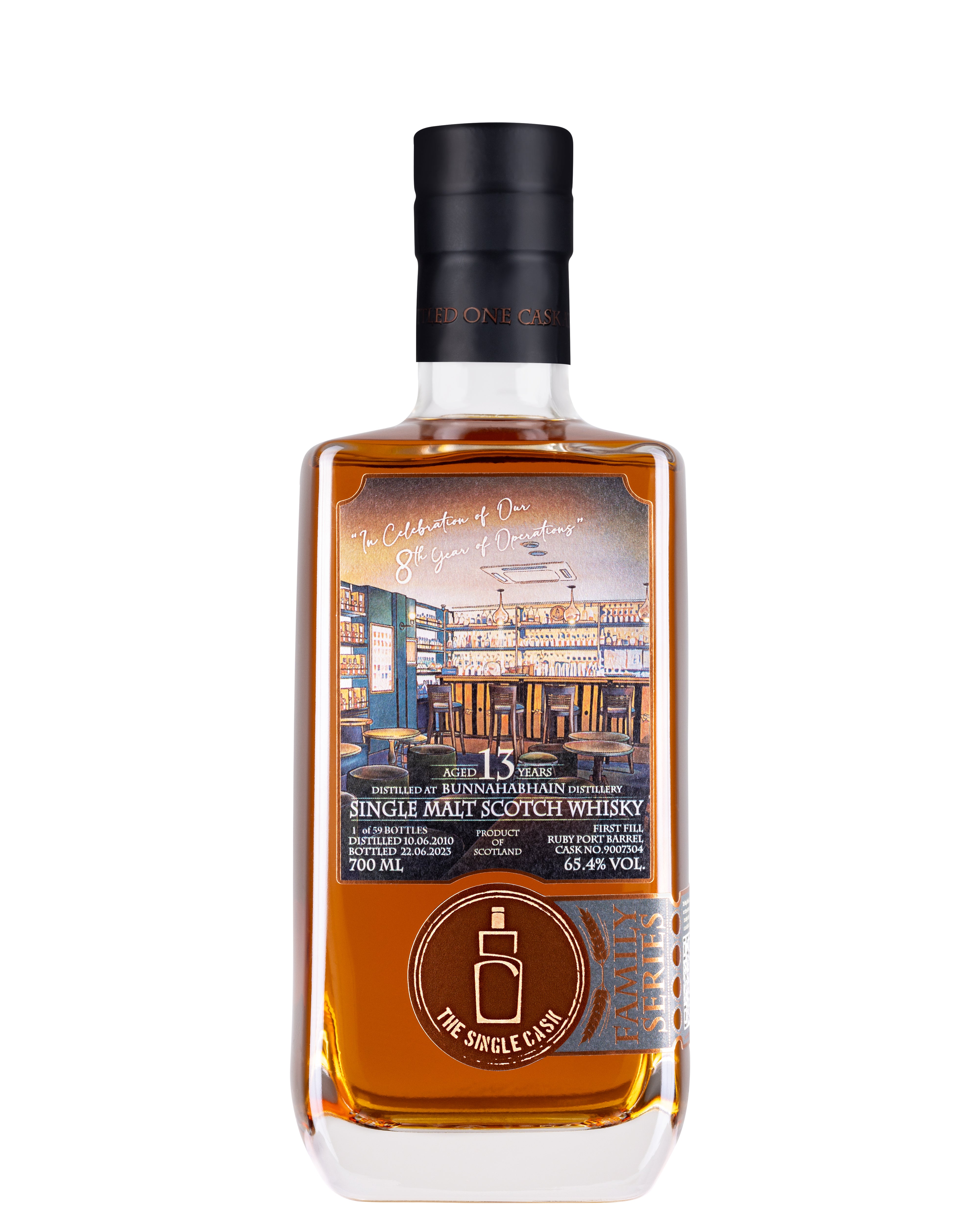 Bunnahabhain 13 years old whisky (cask 9007304)