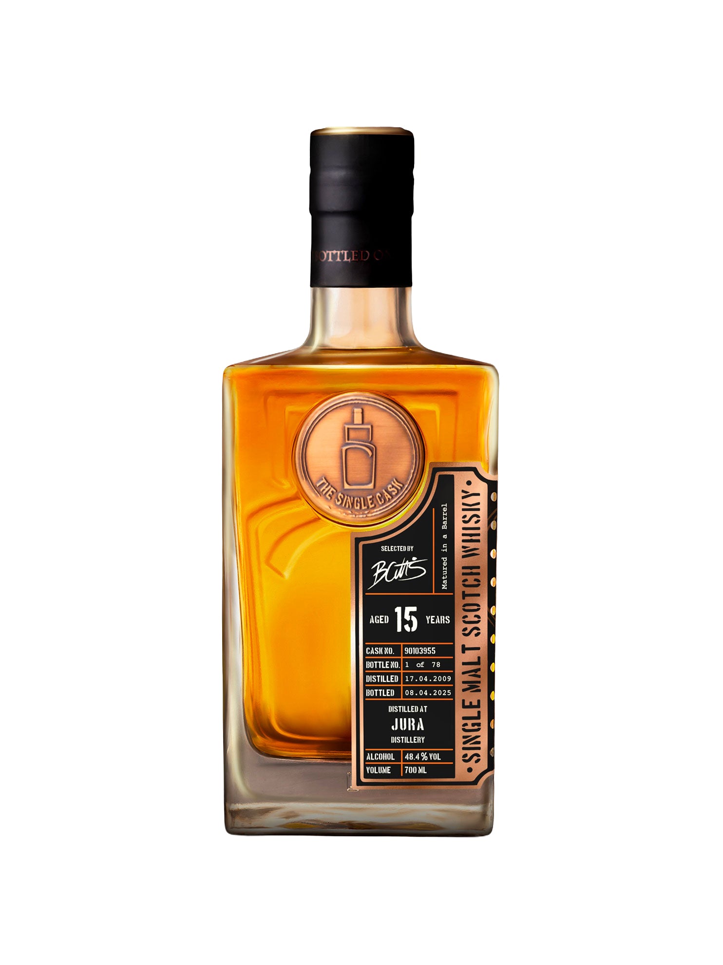 Jura 15 year old whisky (cask 90103955)