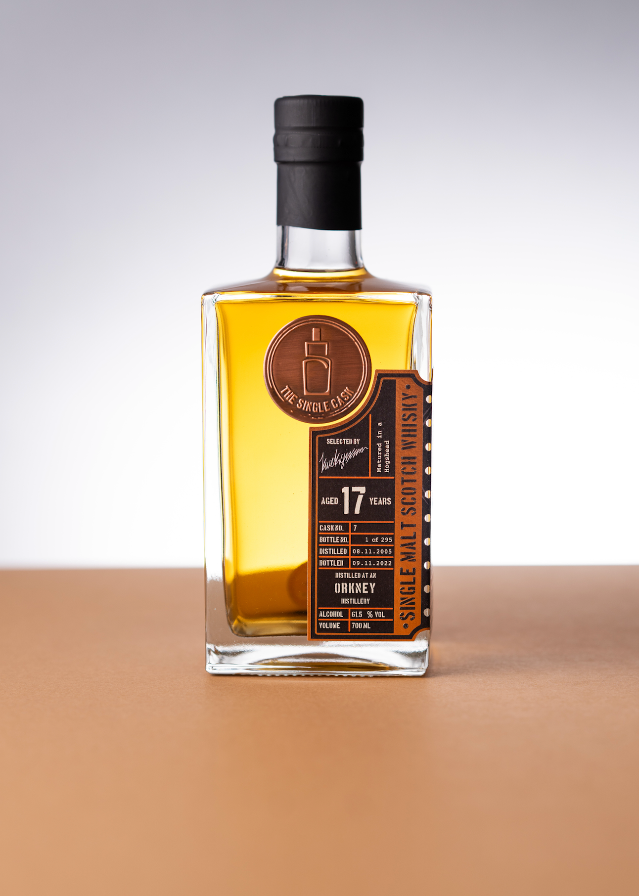 Single Orkney 17 Years Old Island Whisky (cask 7)