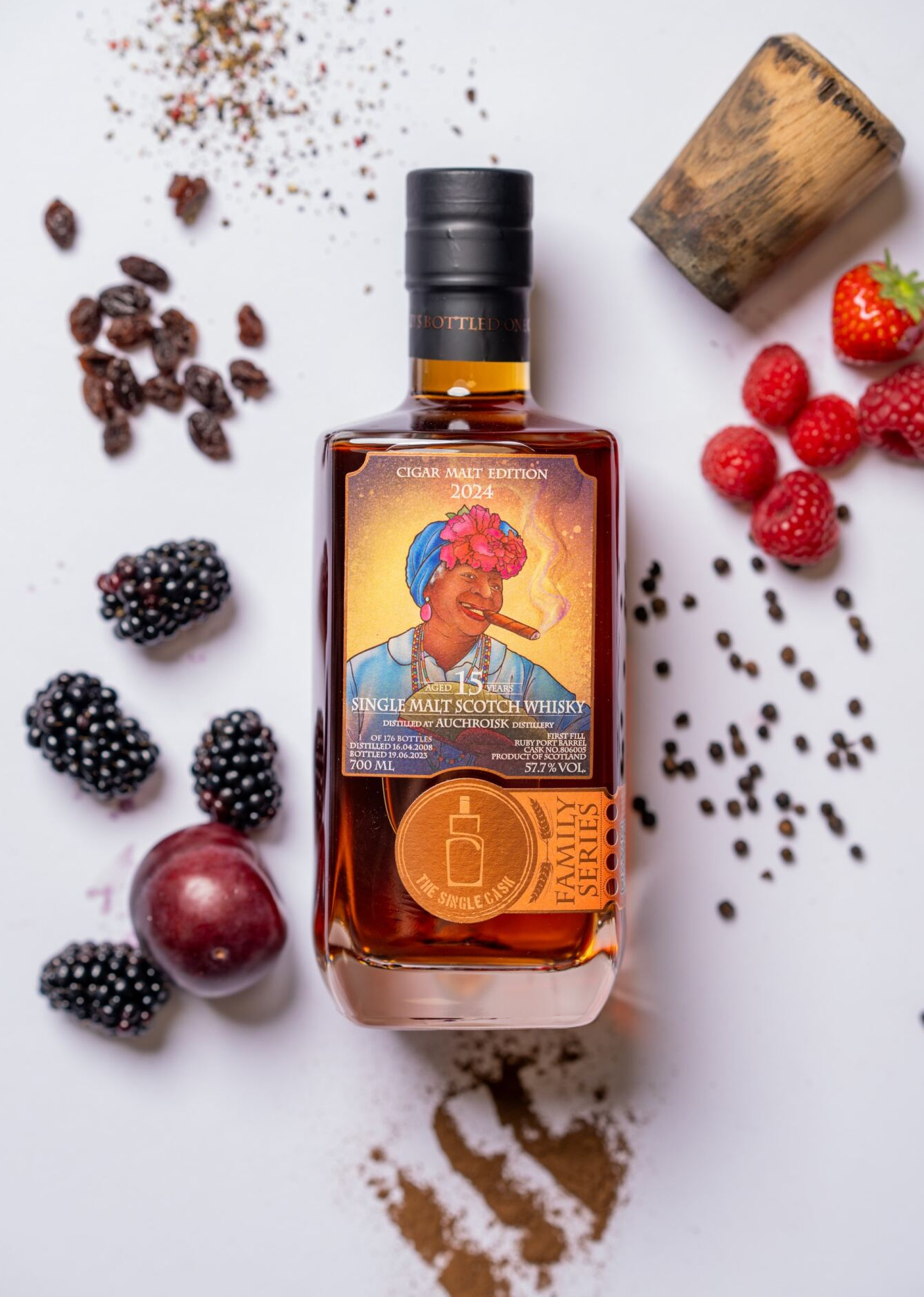 Auchroisk 15 years old whisky (cask 806005)