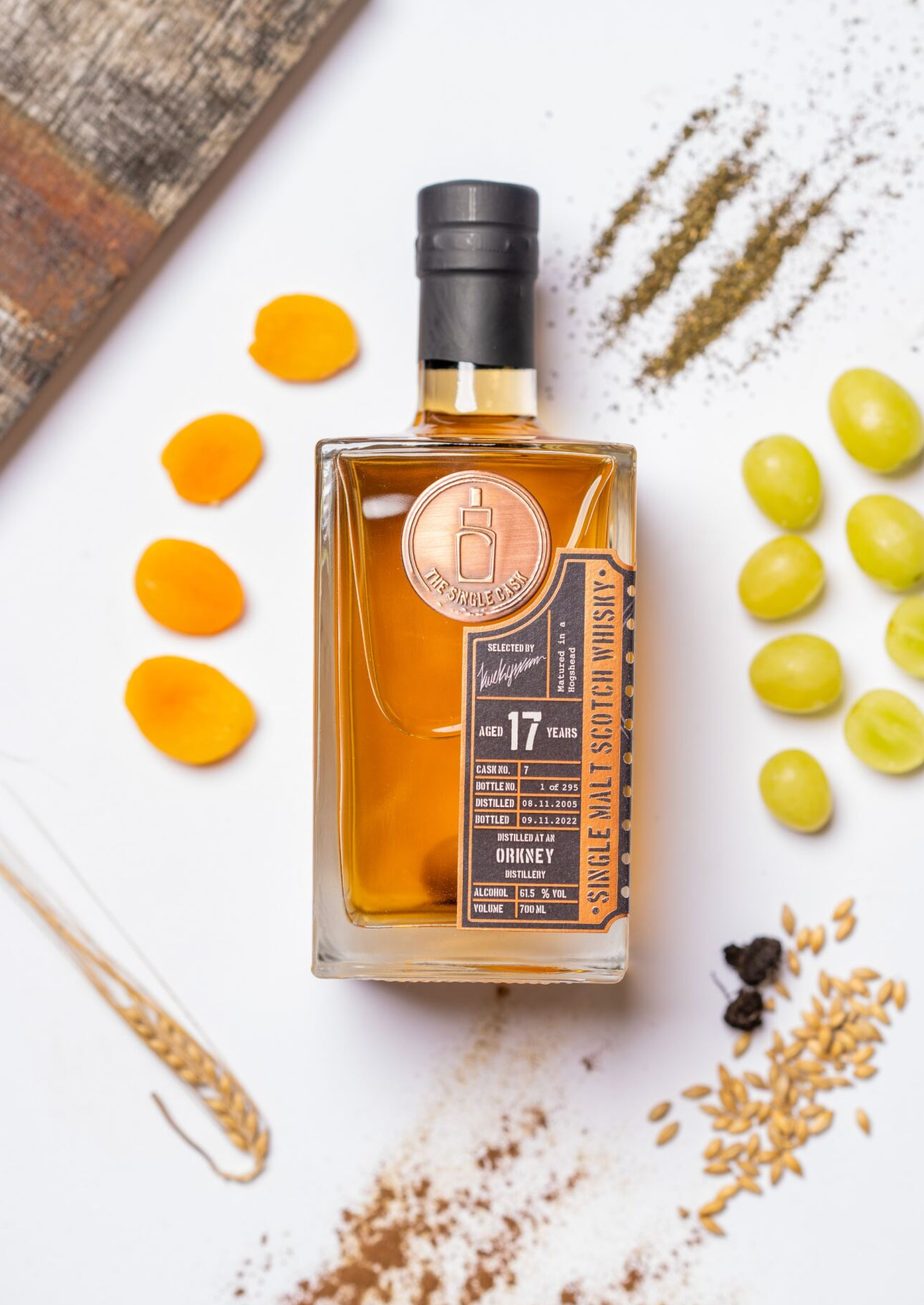 Single Orkney 17 Years Old Island Whisky (cask 7)
