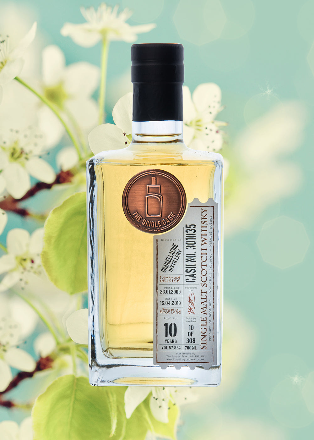 Craigellachie 10 Years Old Speyside Whisky (cask 301035)