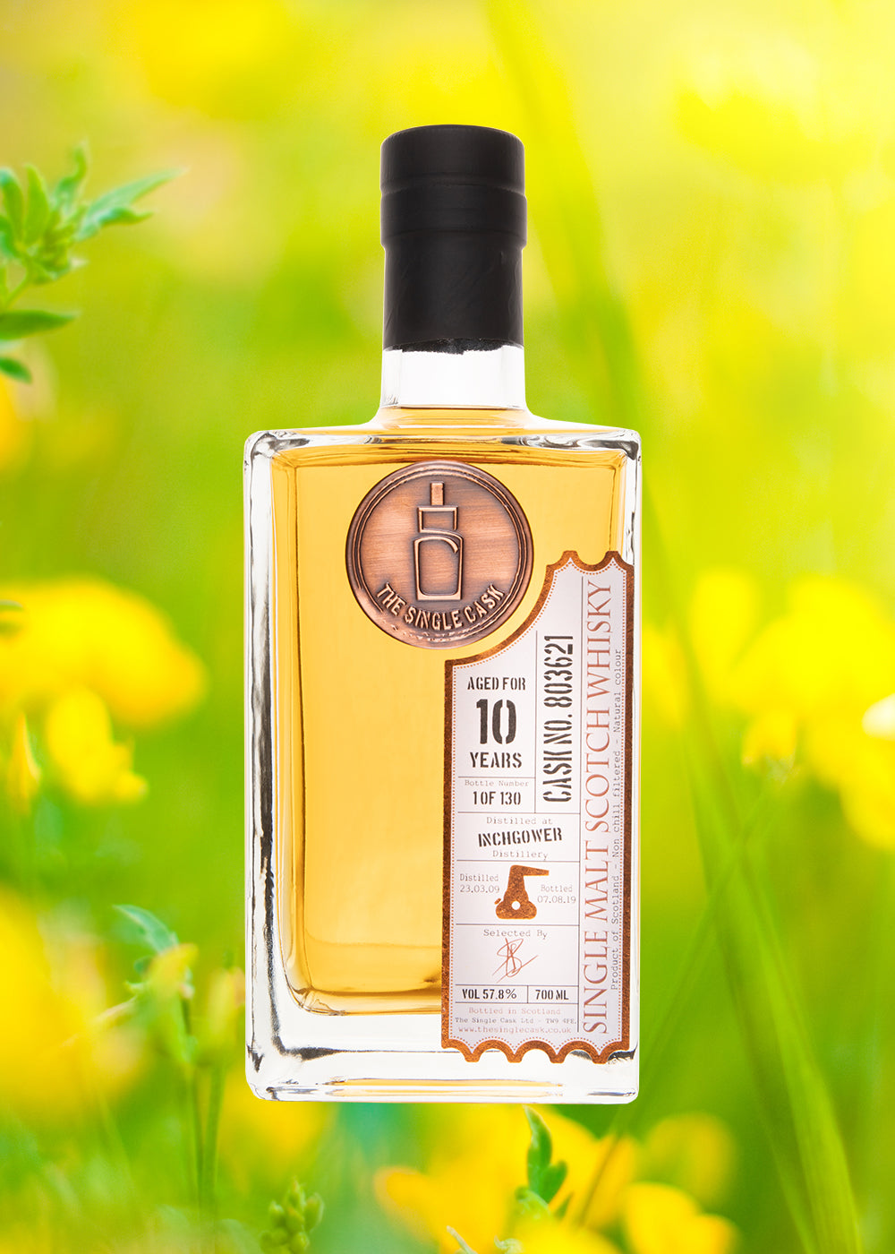 Inchgower 10 Years Old Speyside Whisky (cask 803621)